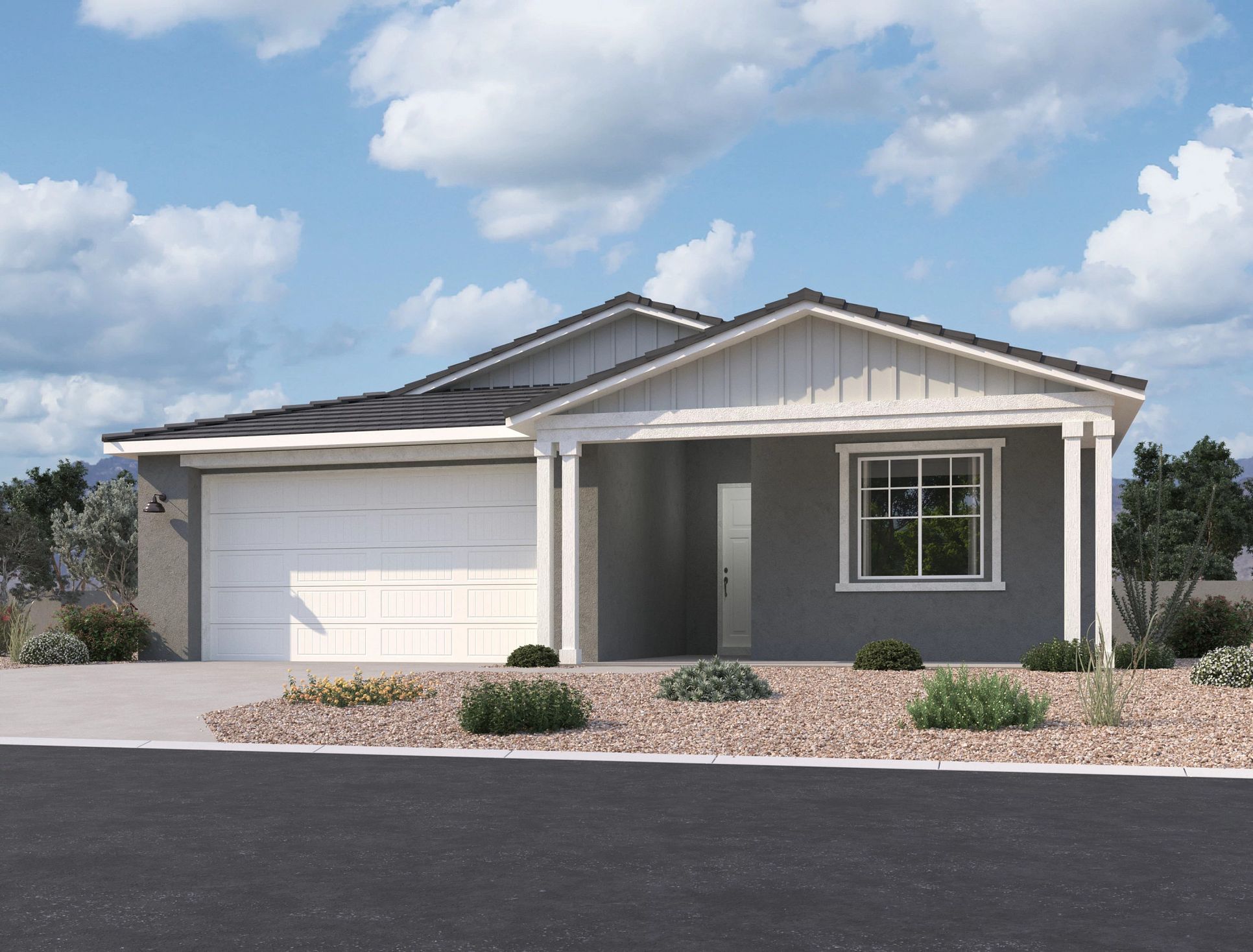 Interior:Exterior elevation rendering