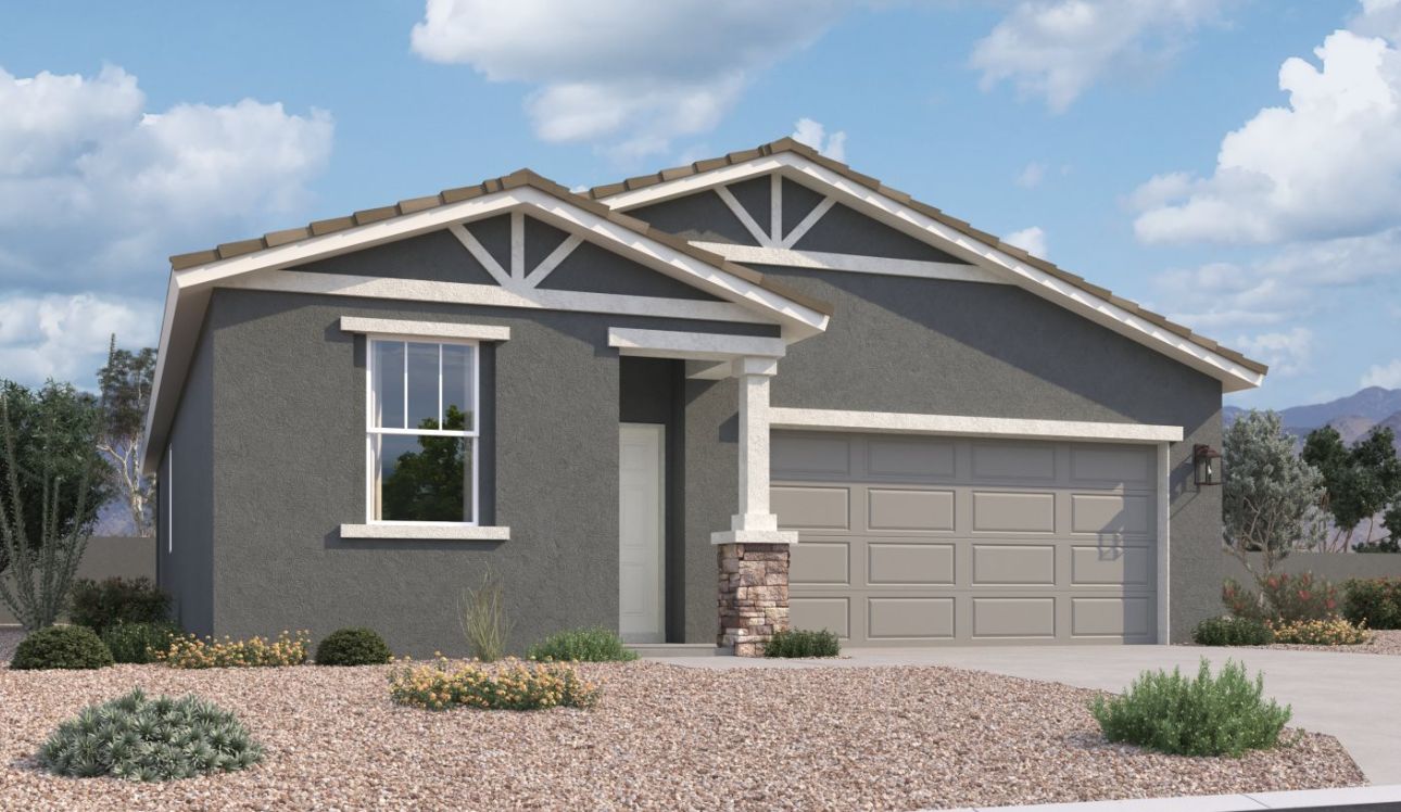 Exterior:Exterior elevation rendering