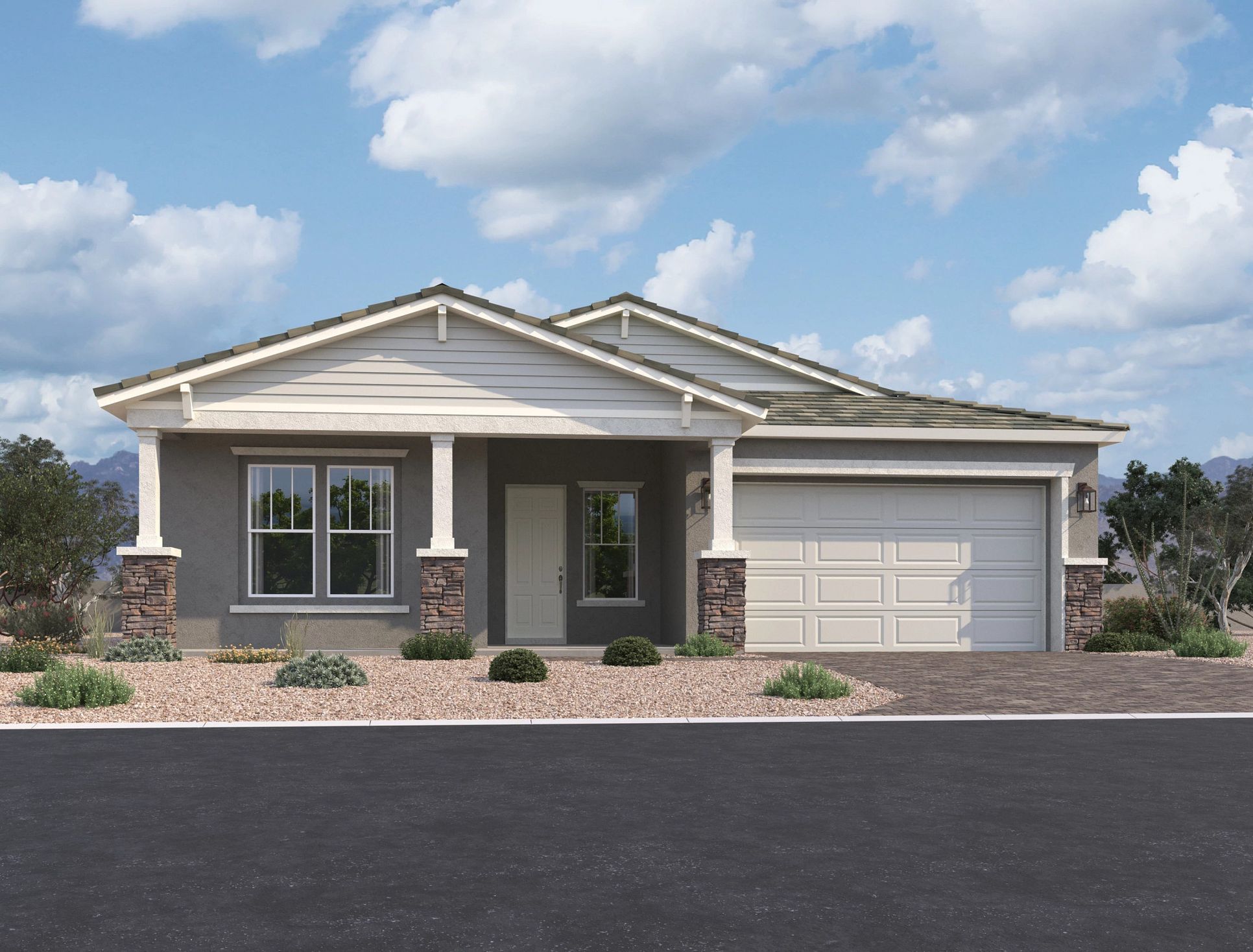 Exterior:Exterior elevation rendering