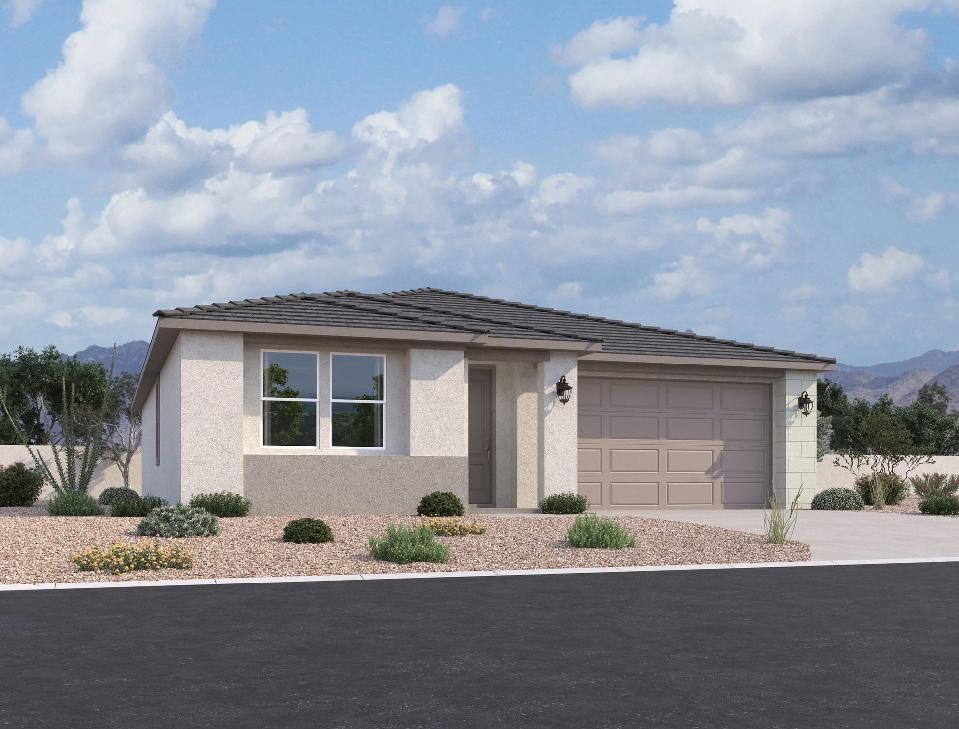 Exterior:Exterior elevation rendering