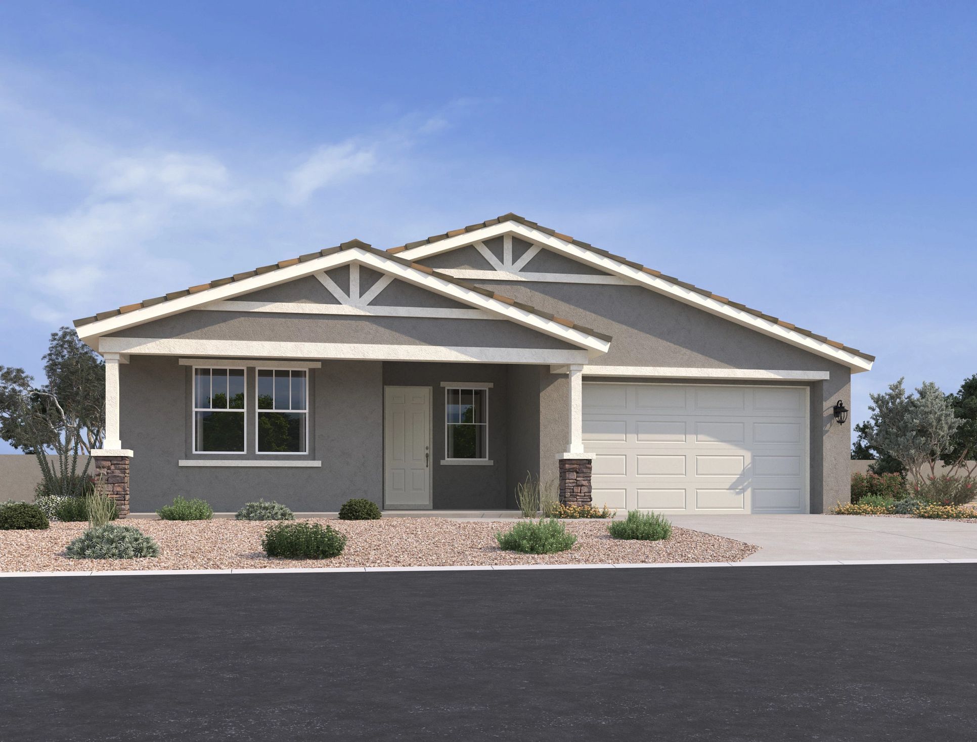 Exterior:Exterior elevation rendering