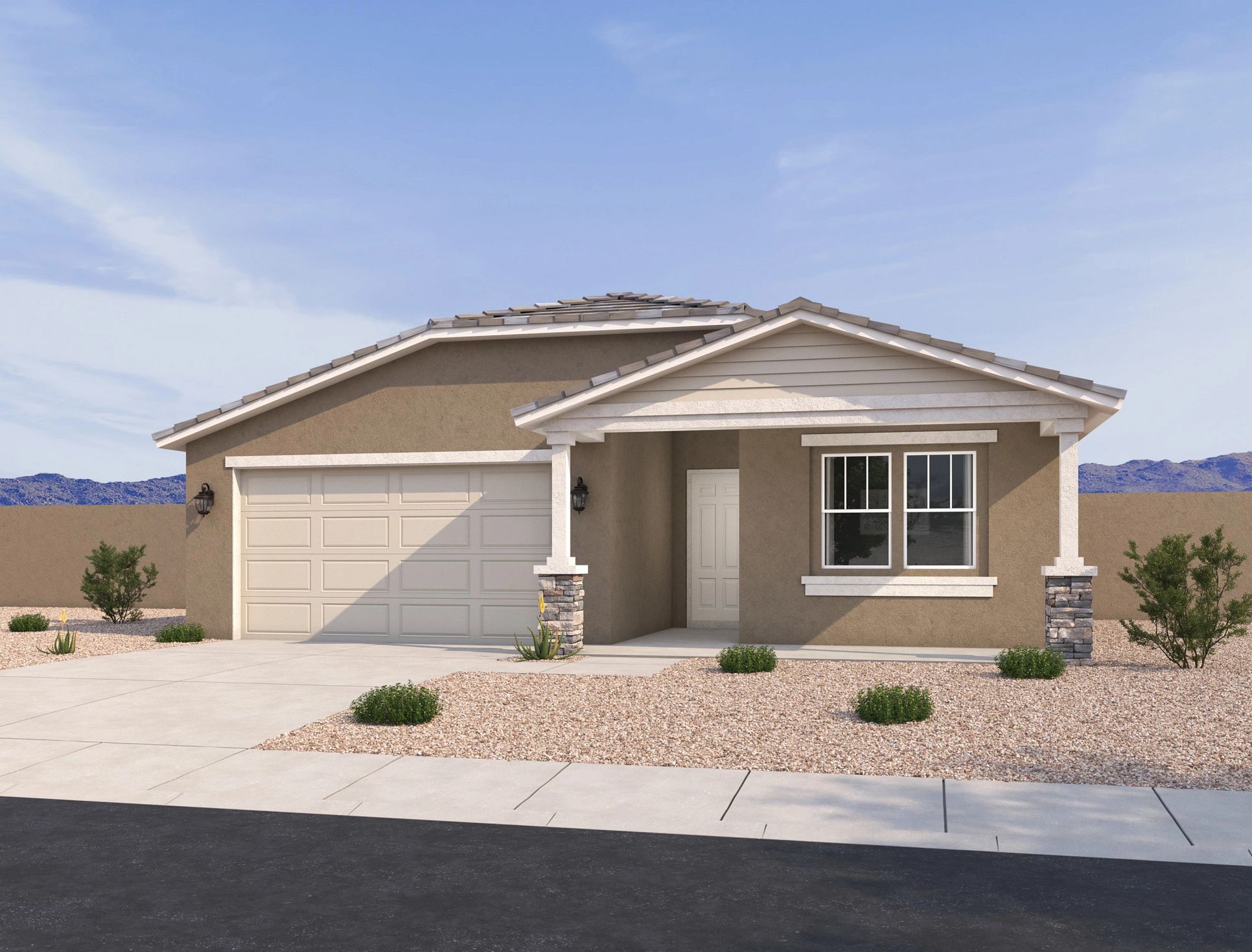 Exterior:Exterior elevation rendering