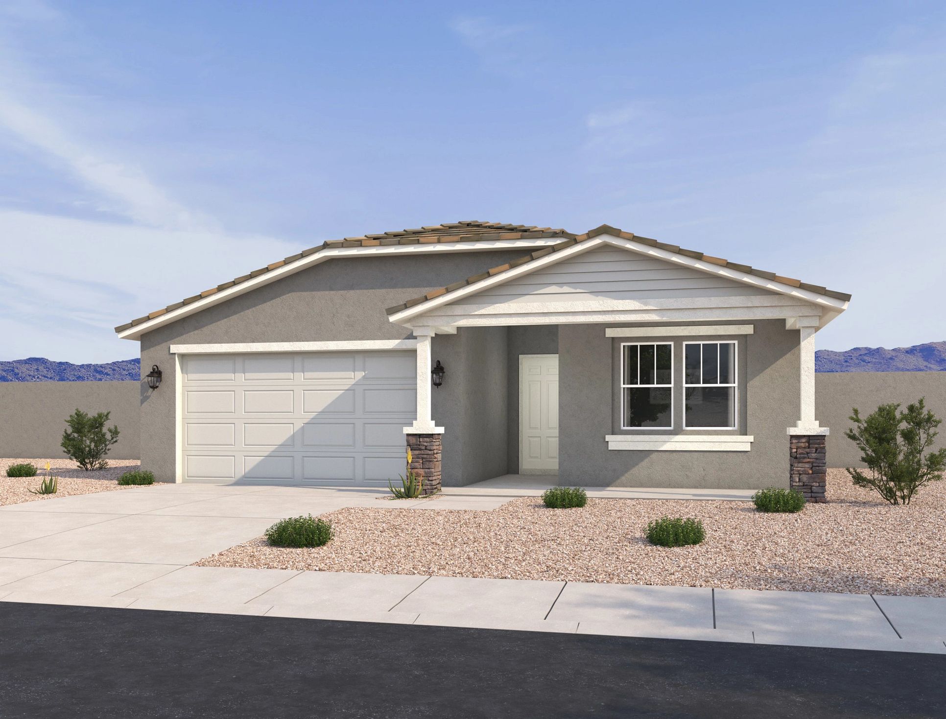 Exterior:Exterior elevation rendering