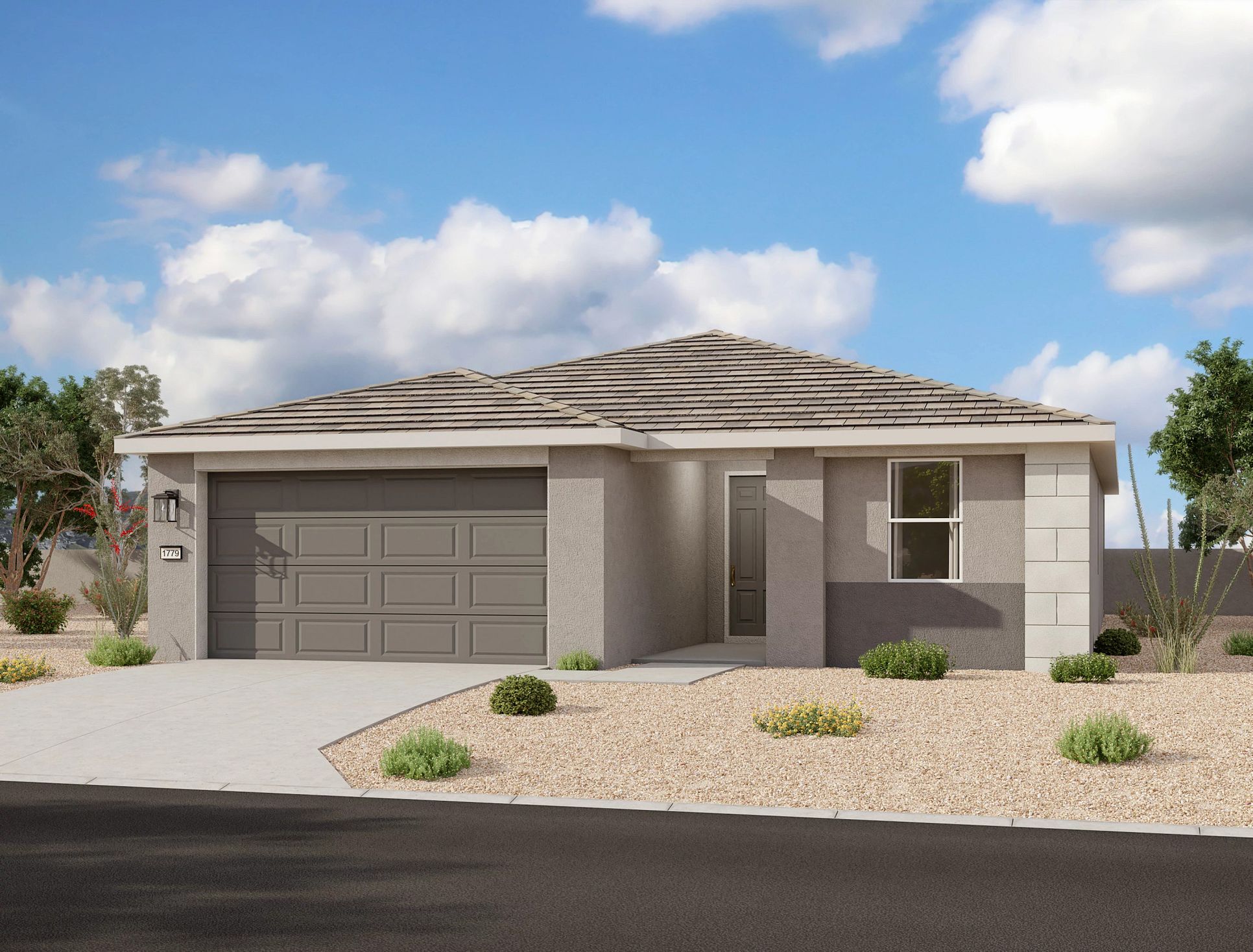 Exterior:Exterior elevation rendering