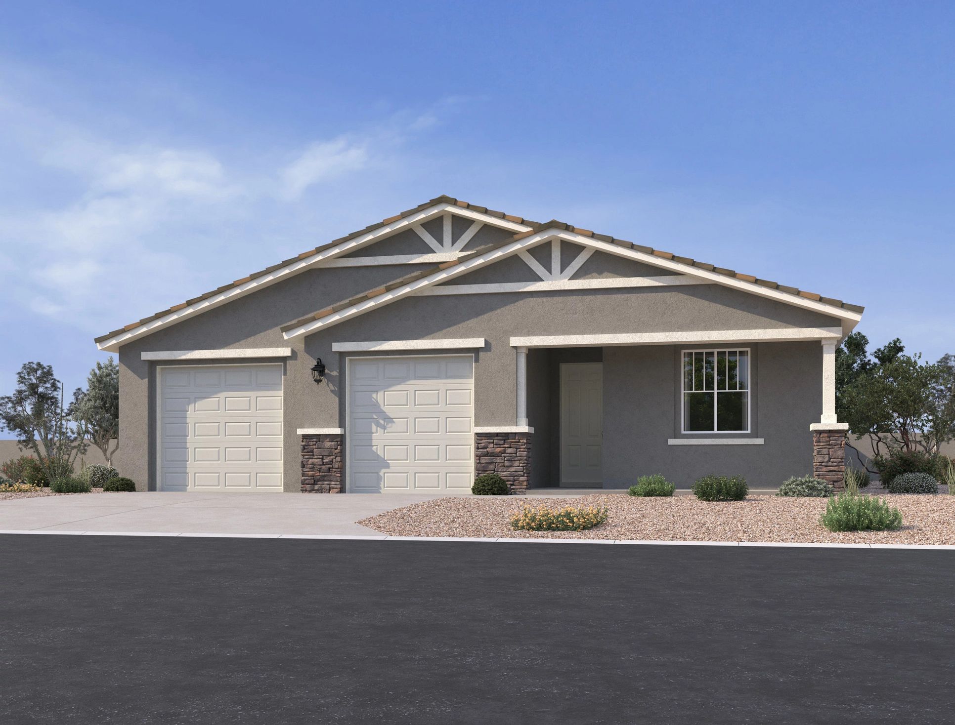 Exterior:Exterior elevation rendering