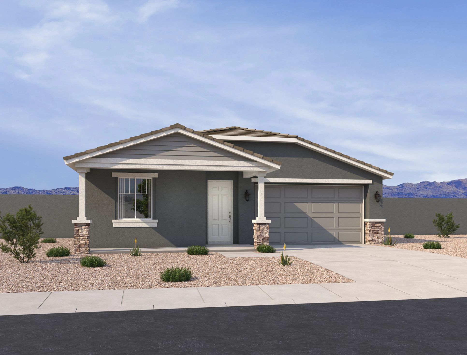 Exterior:Exterior elevation rendering