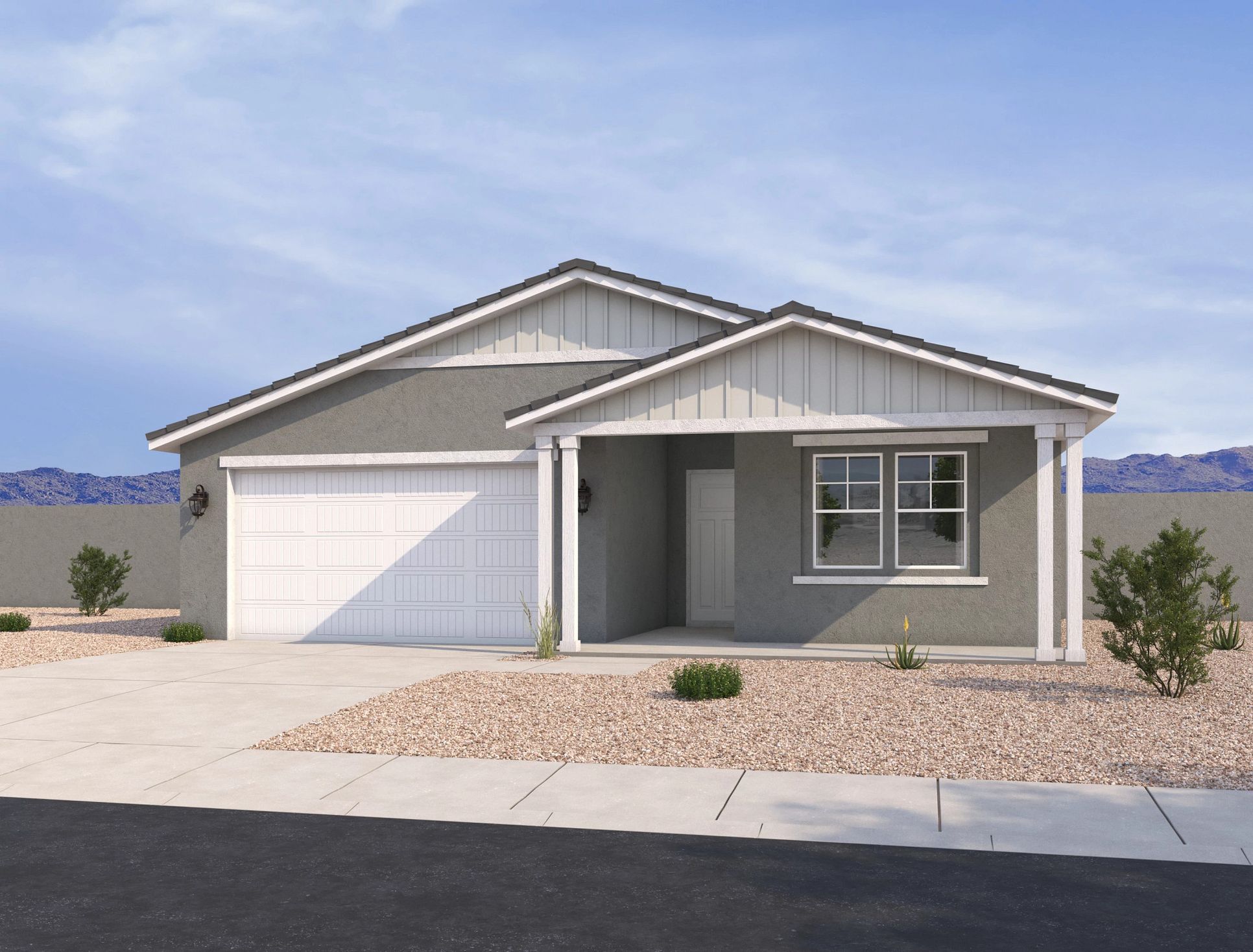 Exterior:Exterior elevation rendering