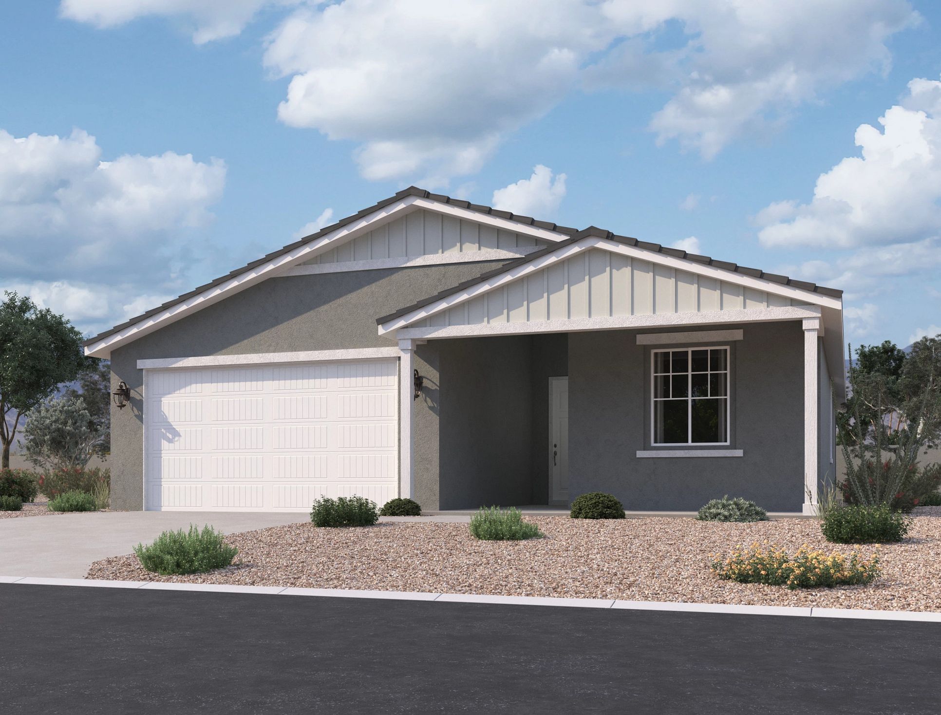 Exterior:Exterior elevation rendering