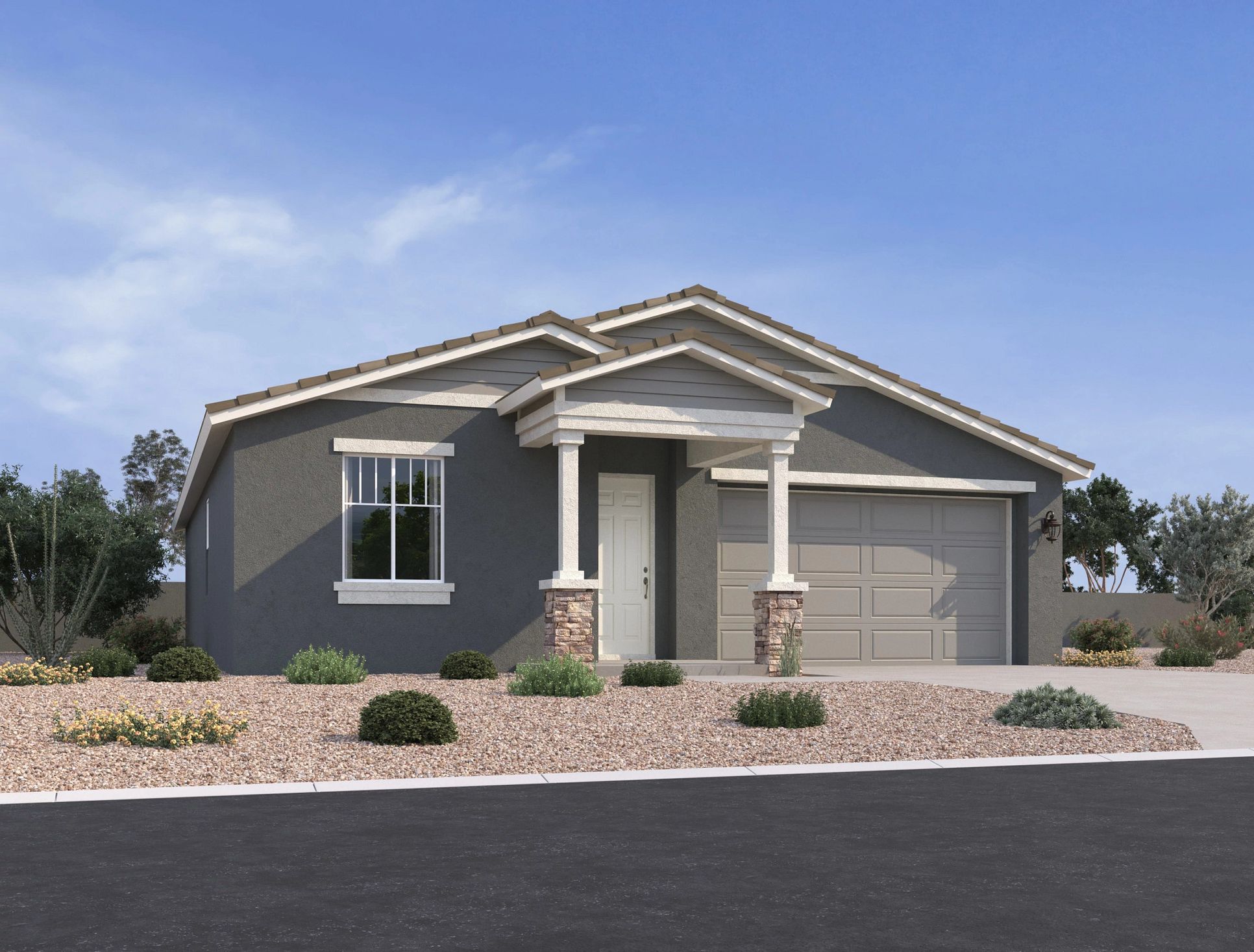 Exterior:Exterior elevation rendering