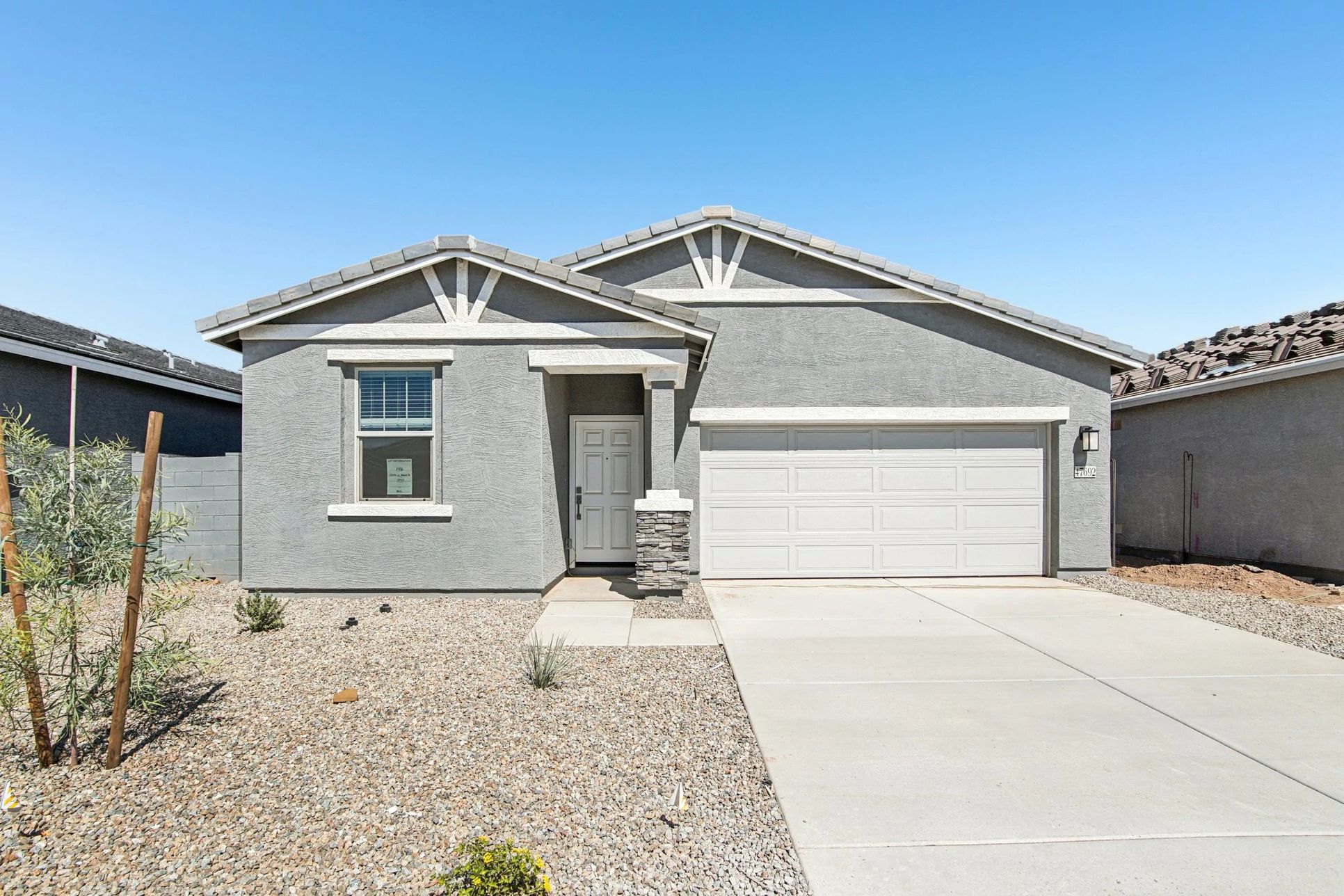 Exterior:Front Elevation of Home