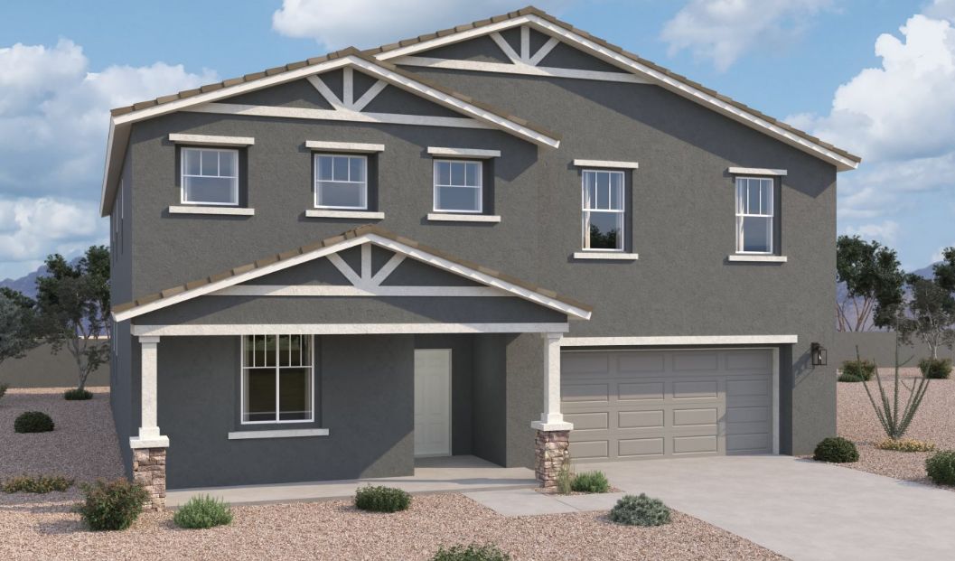 Exterior:Front Elevation Rendering
