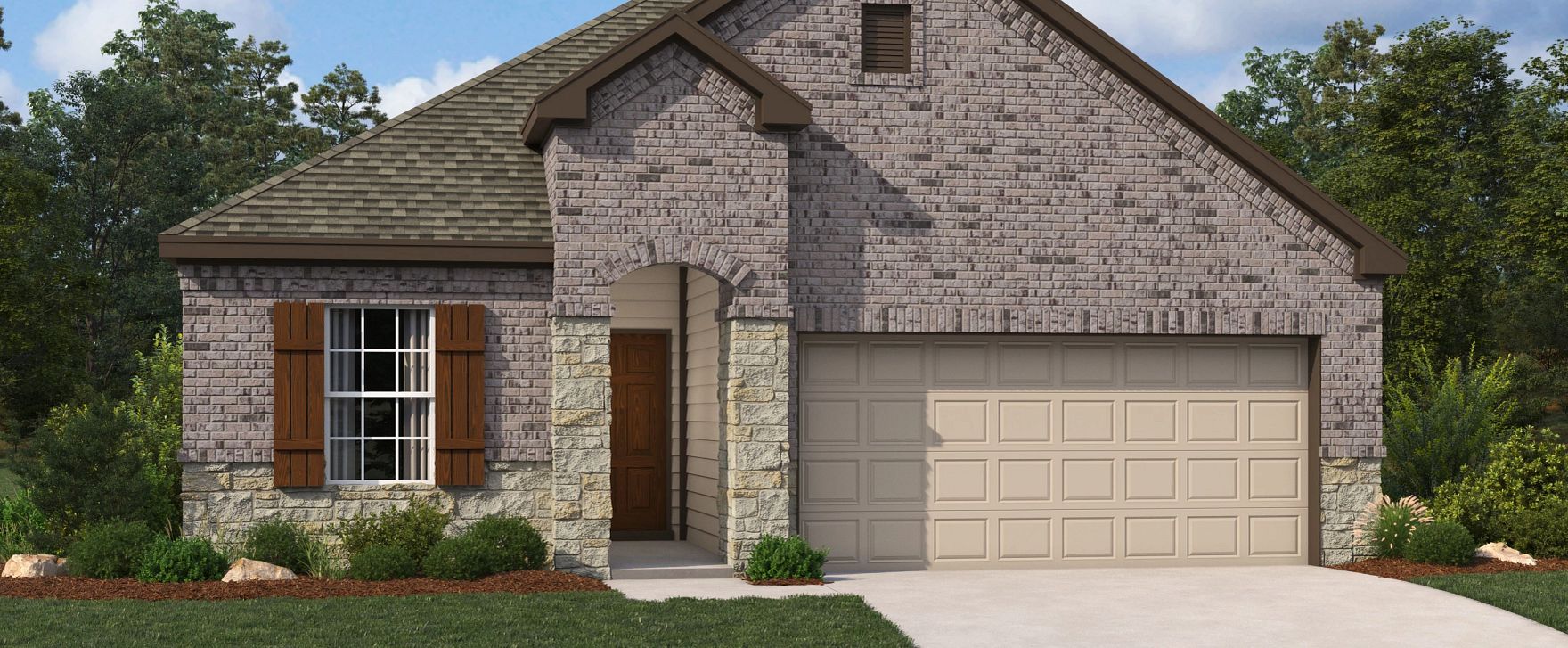 Exterior:Front Elevation Rendering
