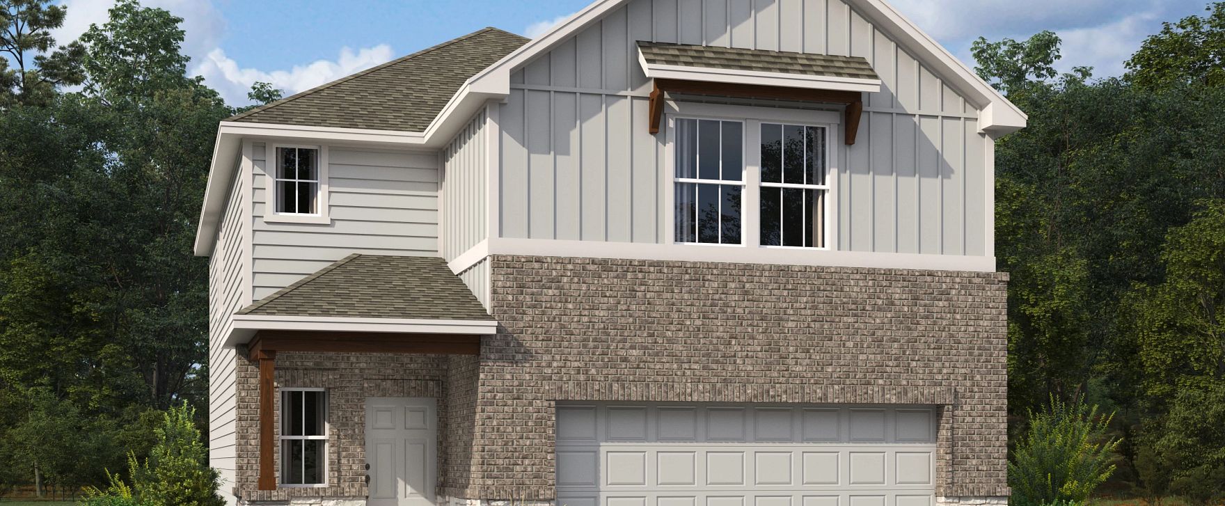 Exterior:Front Elevation Rendering