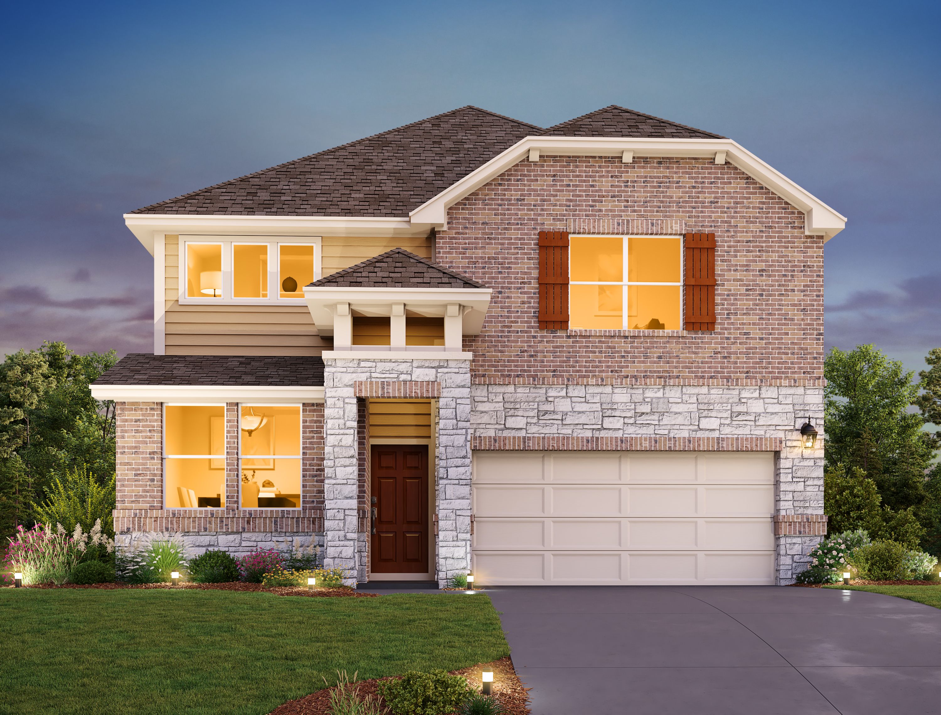 Exterior:Berry Creek Highlands - Colton Elevation Image 1