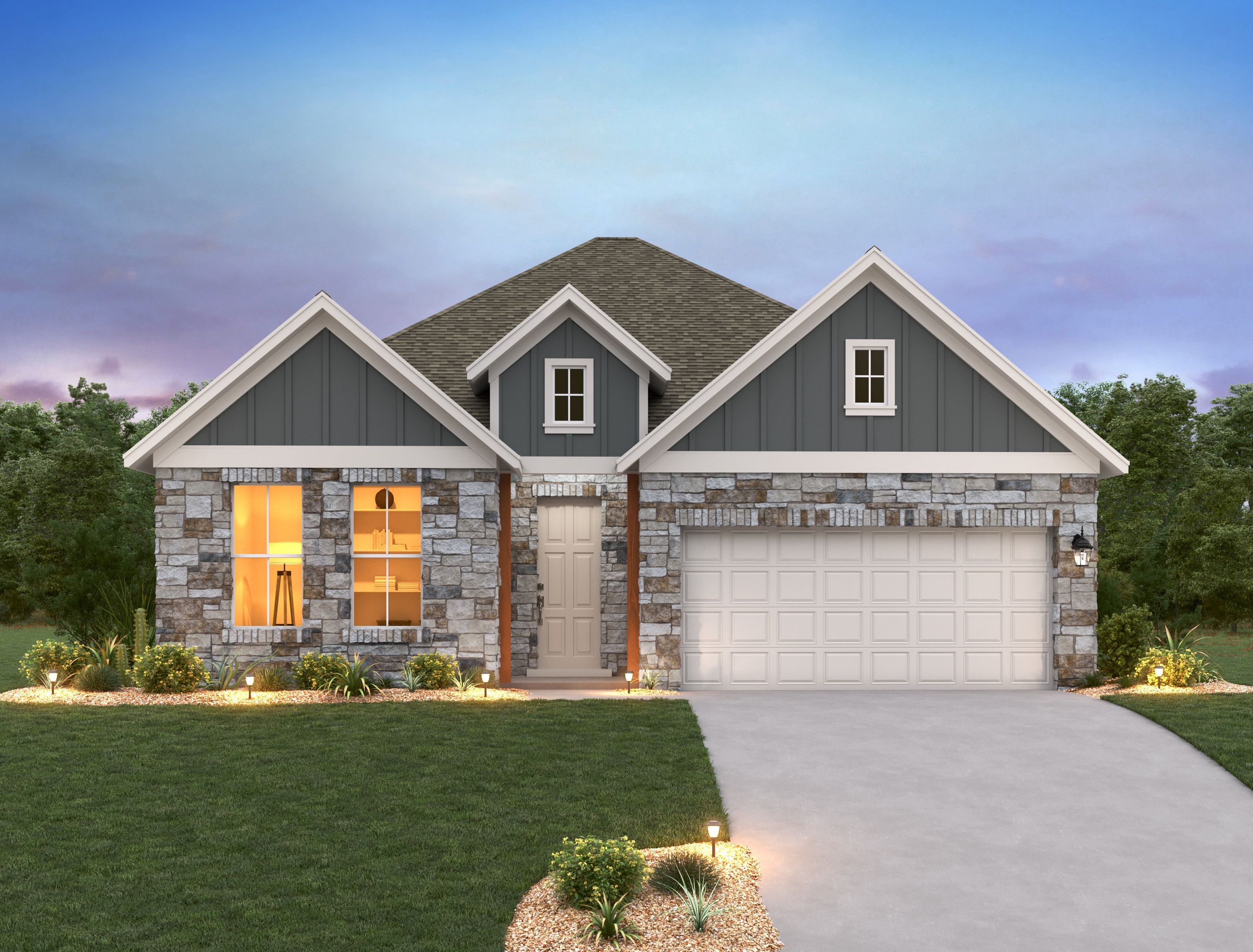 Exterior:The Colony - Lancaster Elevation Image 1