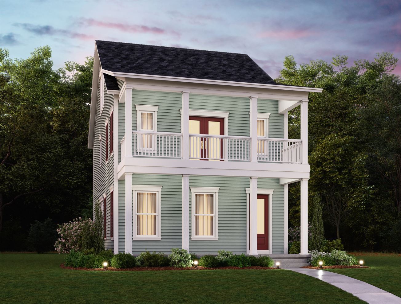 Exterior:Midtown at Nexton - Givhans Elevation Image 1