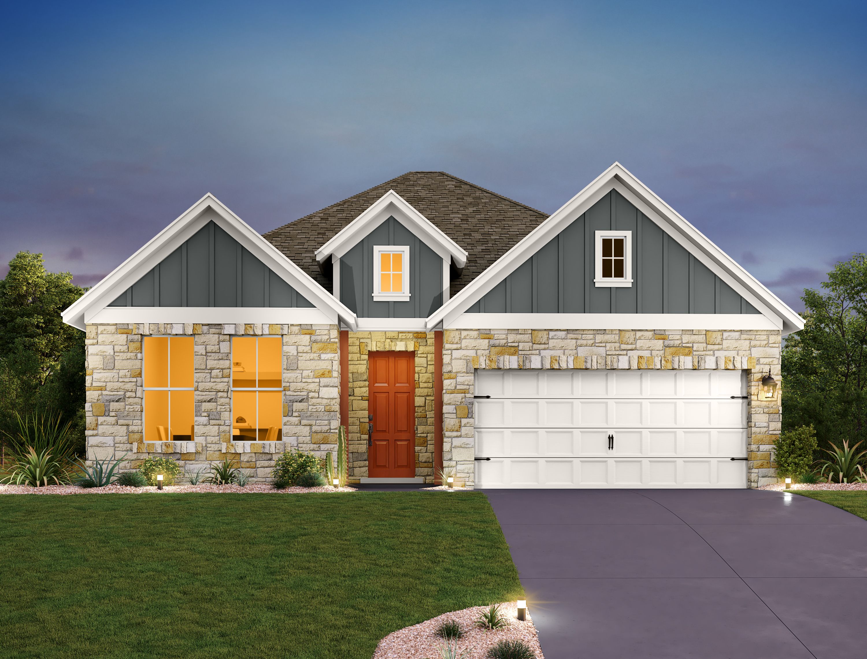 Exterior:Willow Springs - Lancaster Elevation Image 1