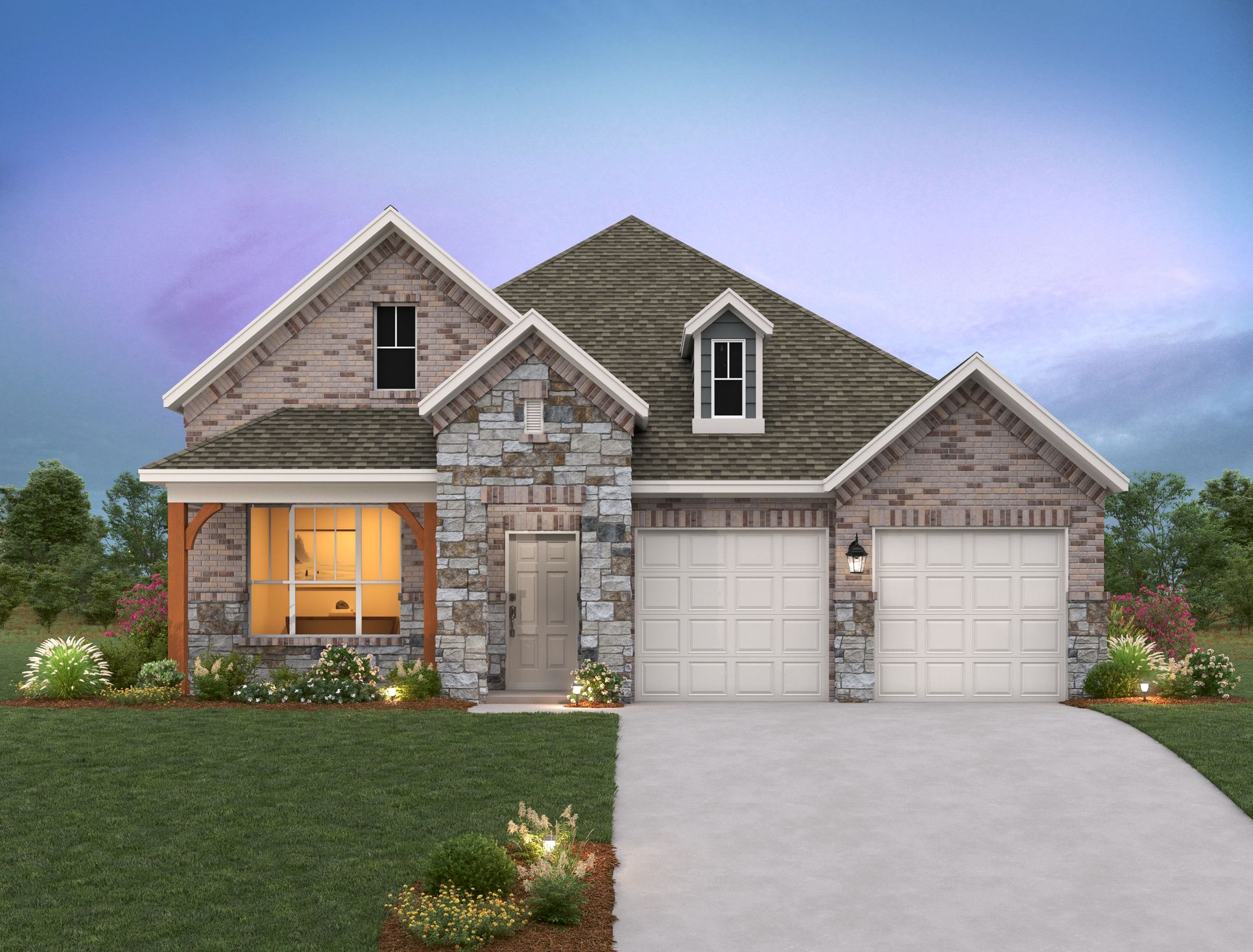 Exterior:Berry Creek Highlands - Medina II Elevation Image 1