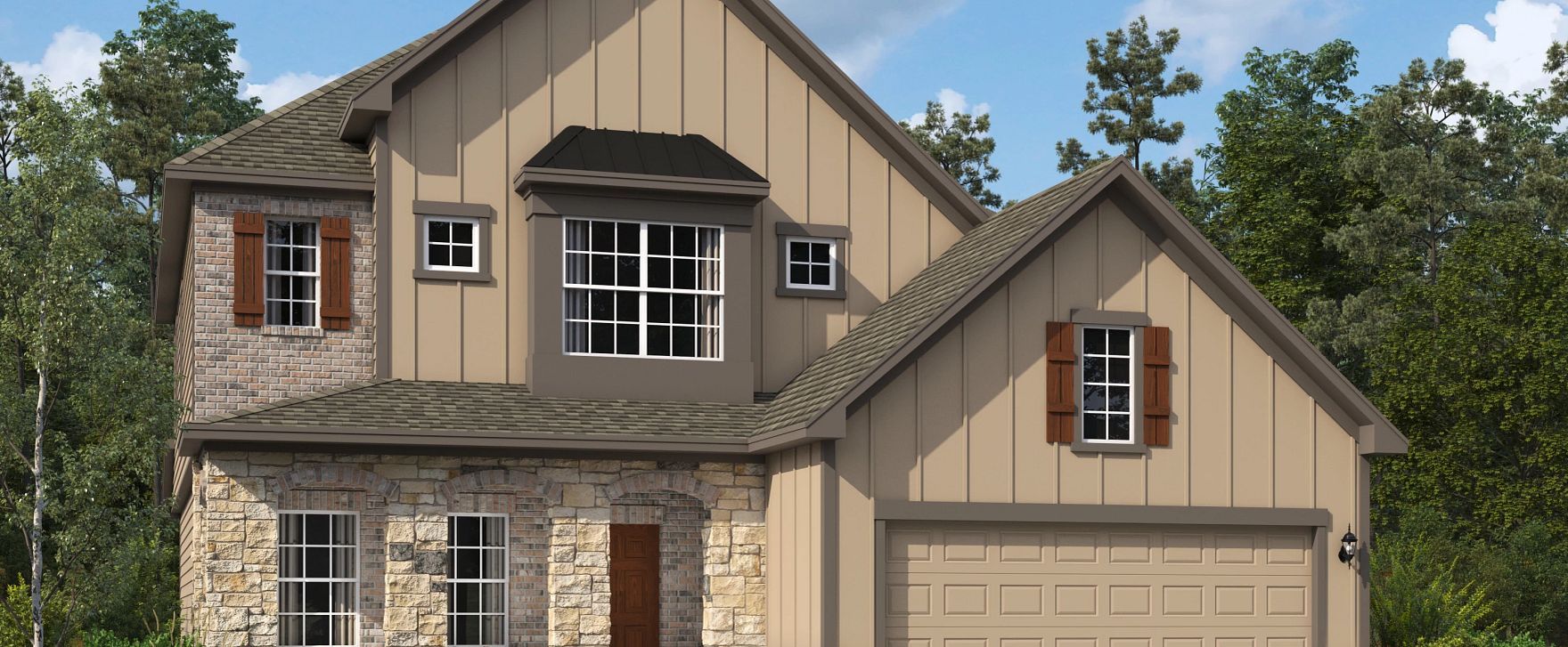 Interior:Front Elevation Rendering