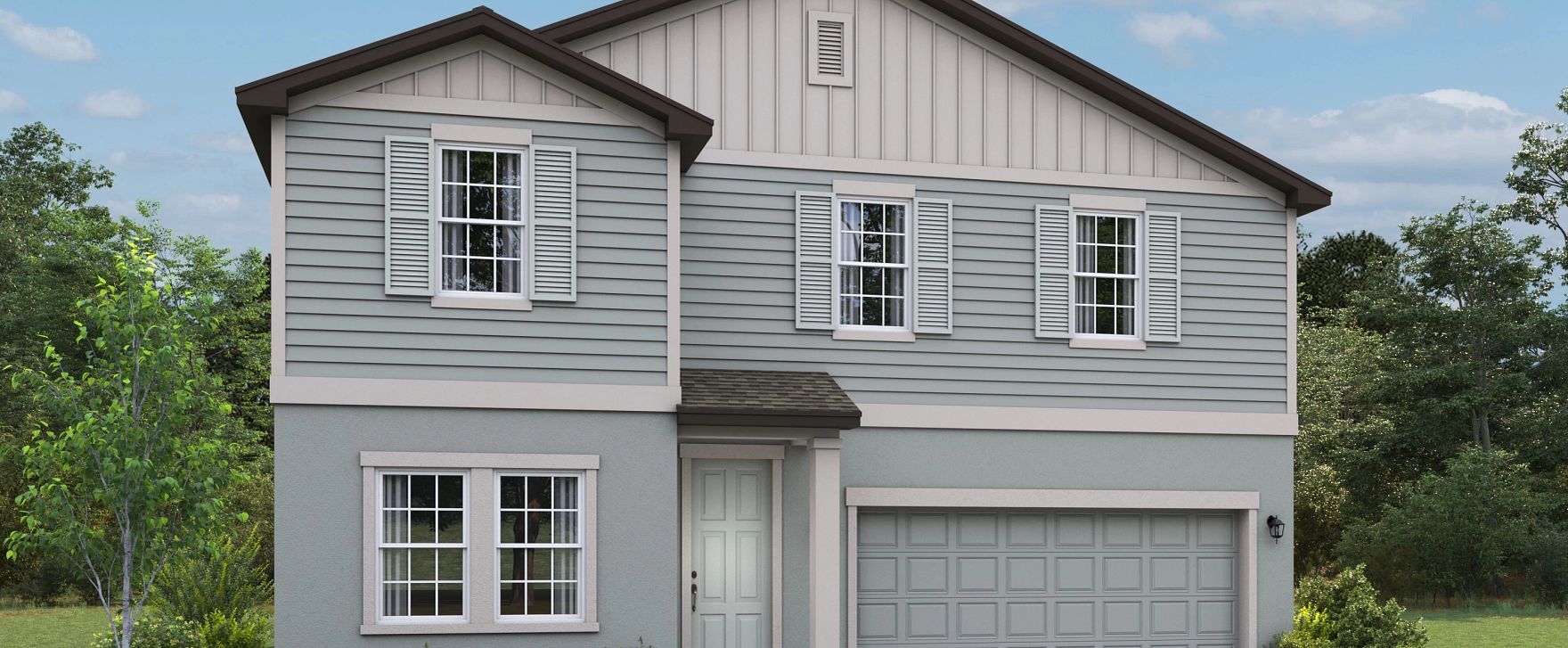 Exterior:Tortuga P Front Elevation - Rendering