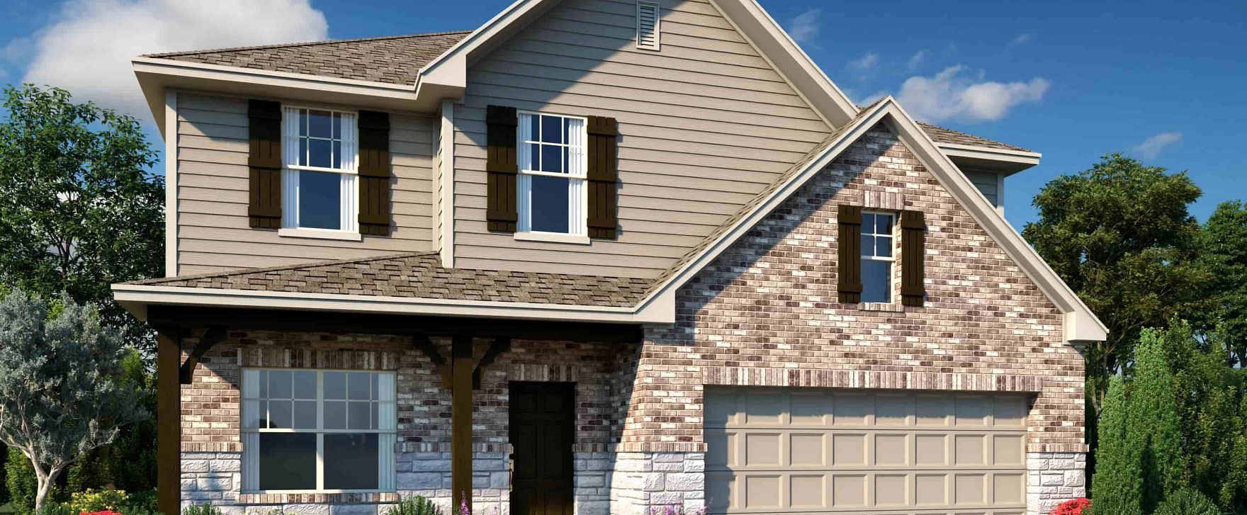 Exterior:Front Elevation Rendering