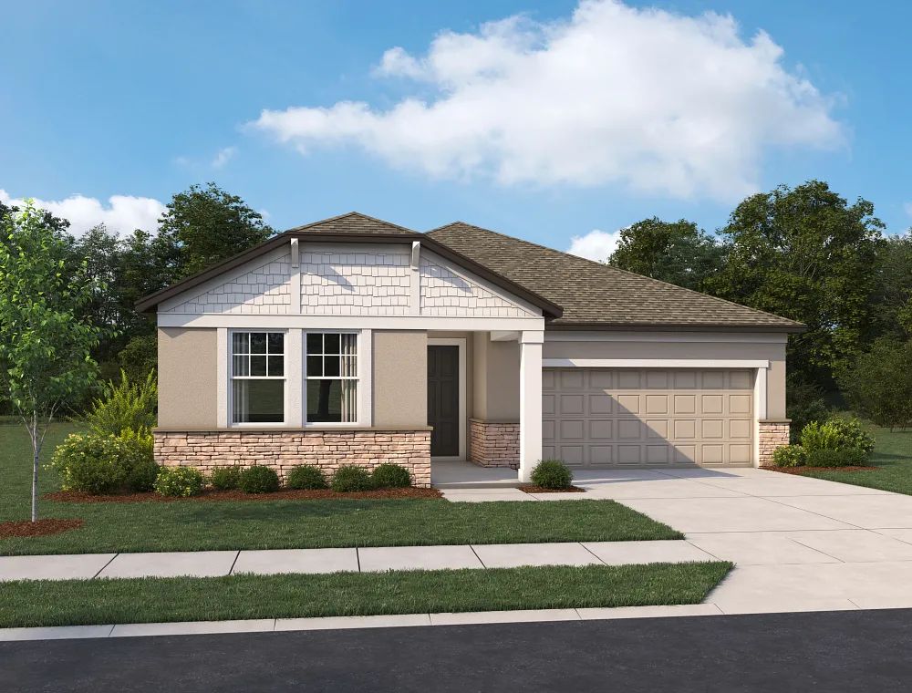 Exterior:Oakfield Trails - Brickell Elevation Image 1