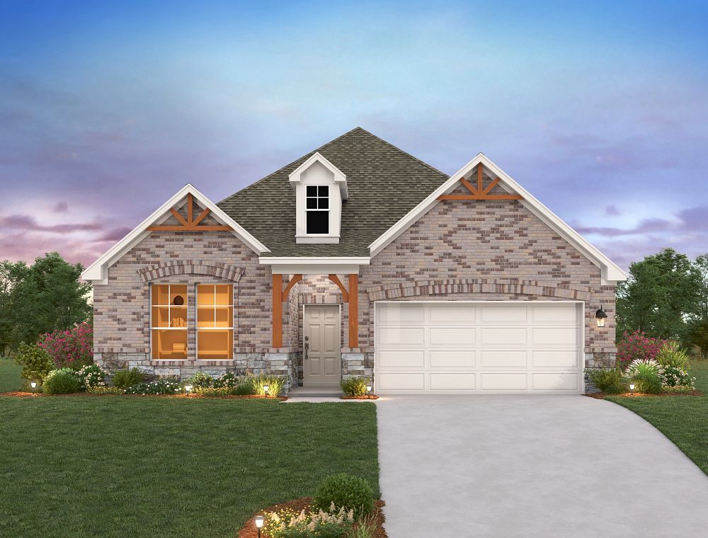 Exterior:Willow Springs - Manchester II Elevation Image 1