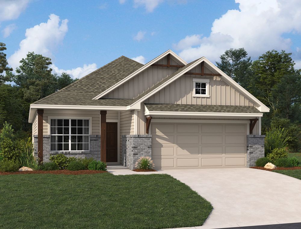 Exterior:Saddlebrook Ranch - Brodie Elevation Image 1