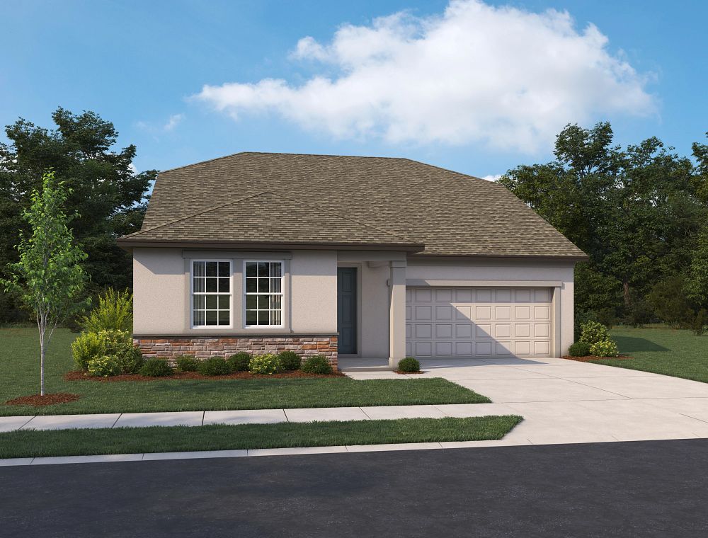 Exterior:Oakfield Trails - Collier Elevation Image 1