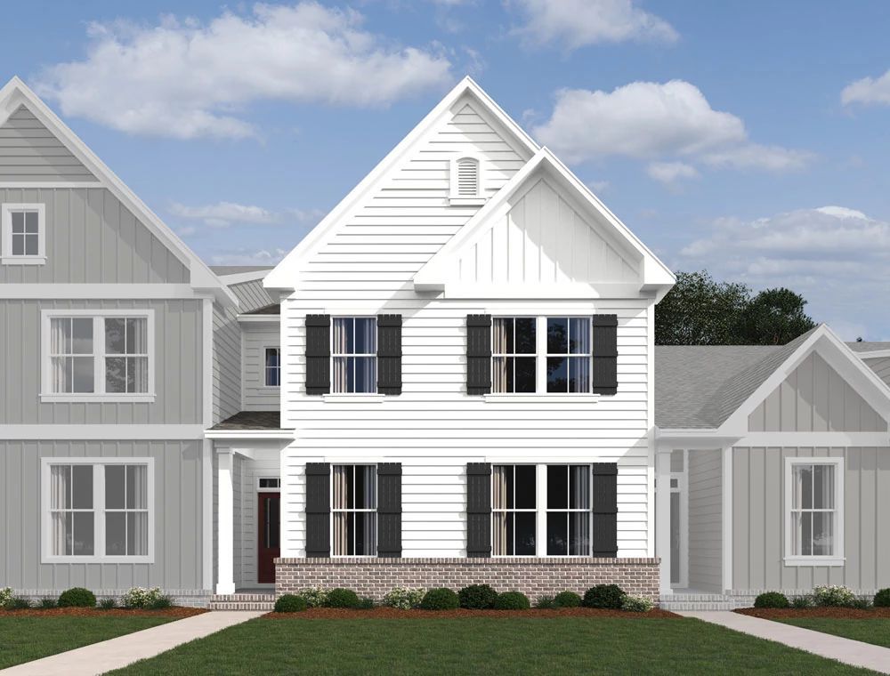 Exterior:Cedars of Cane Ridge | 55+ Community - Bradford Elevation Image 1
