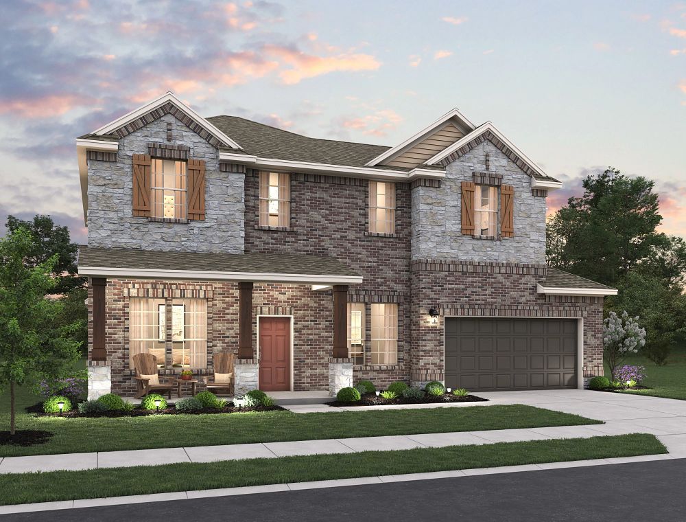 Exterior:The Trails at Carmel - Hawthorne Elevation Image 1