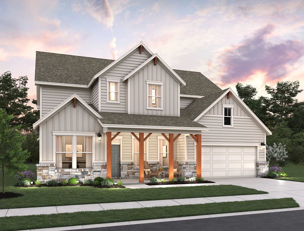 Exterior:The Trails at Carmel - Hathaway Elevation Image 1