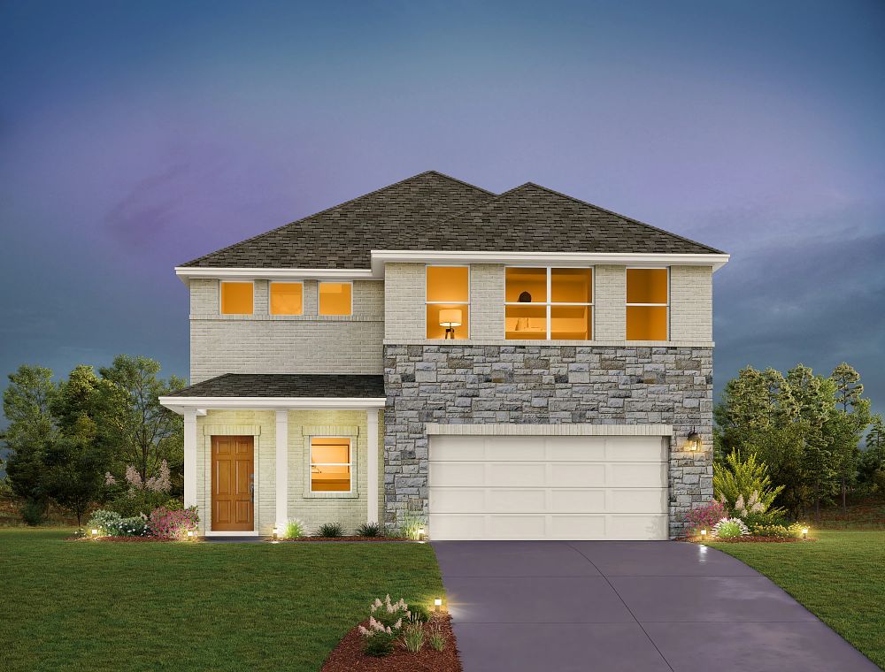 Exterior:Berry Creek Highlands - Knox Elevation Image 1