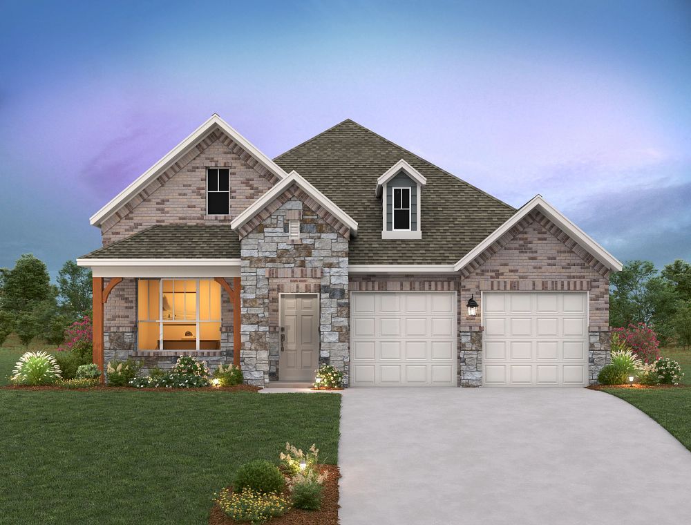 Exterior:Berry Creek Highlands - Medina II Elevation Image 1