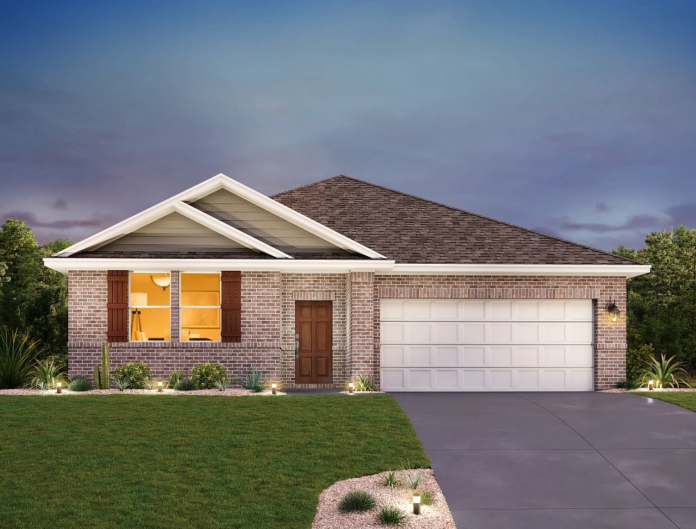 Exterior:Berry Creek Highlands - Lancaster Elevation Image 1