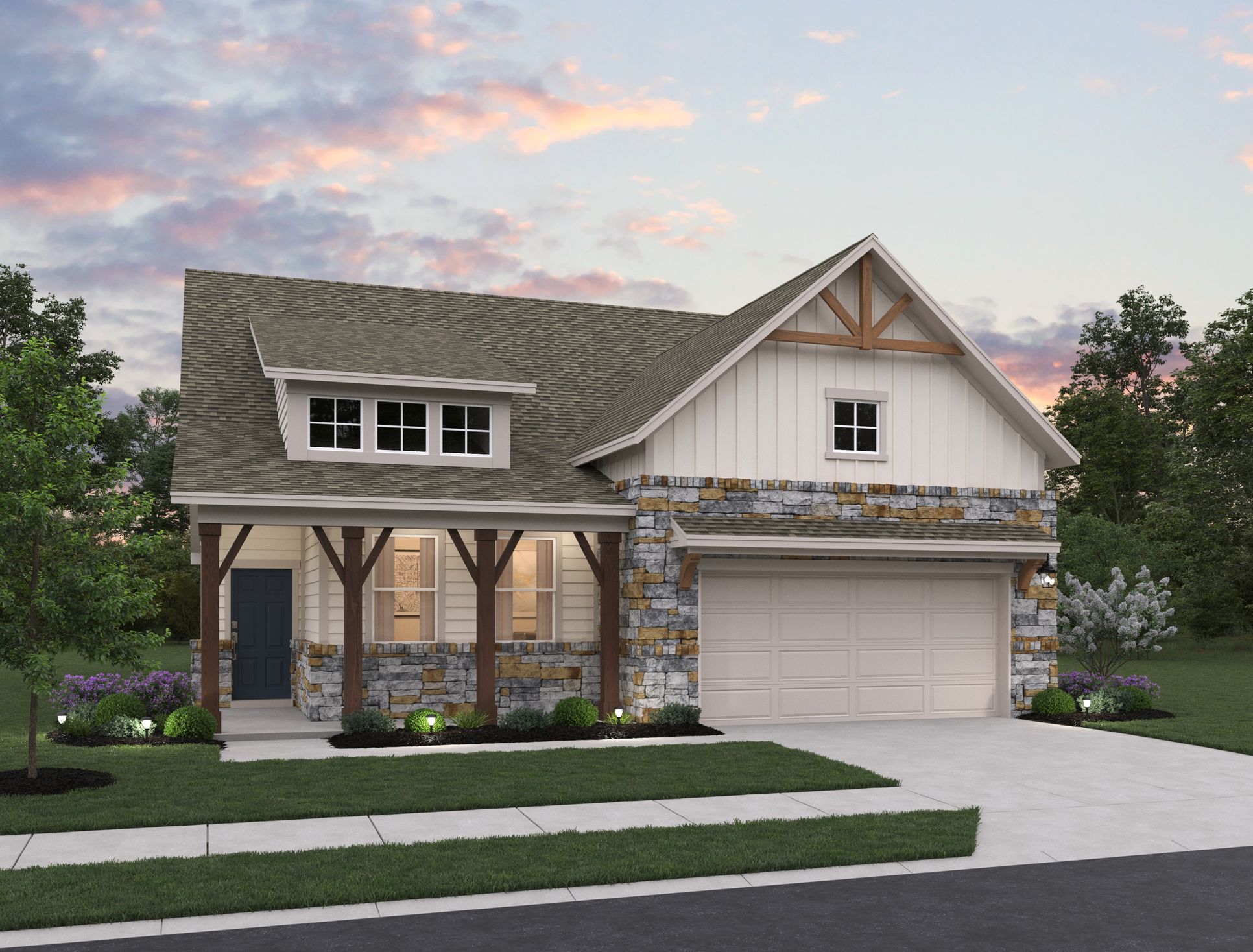 Exterior:The Colony - Texoma Elevation Image 1
