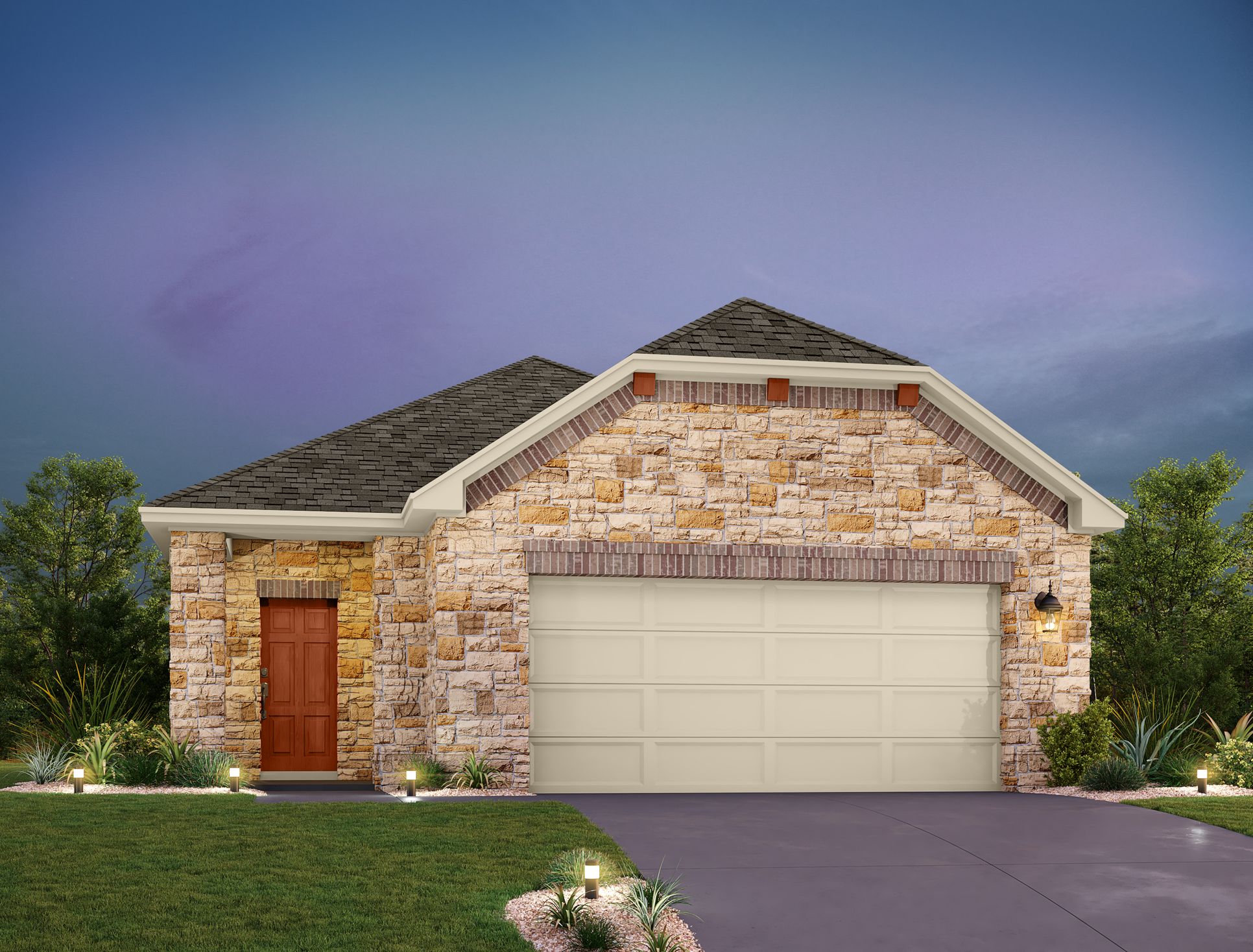 Exterior:La Cima - Travis  Elevation Image 1