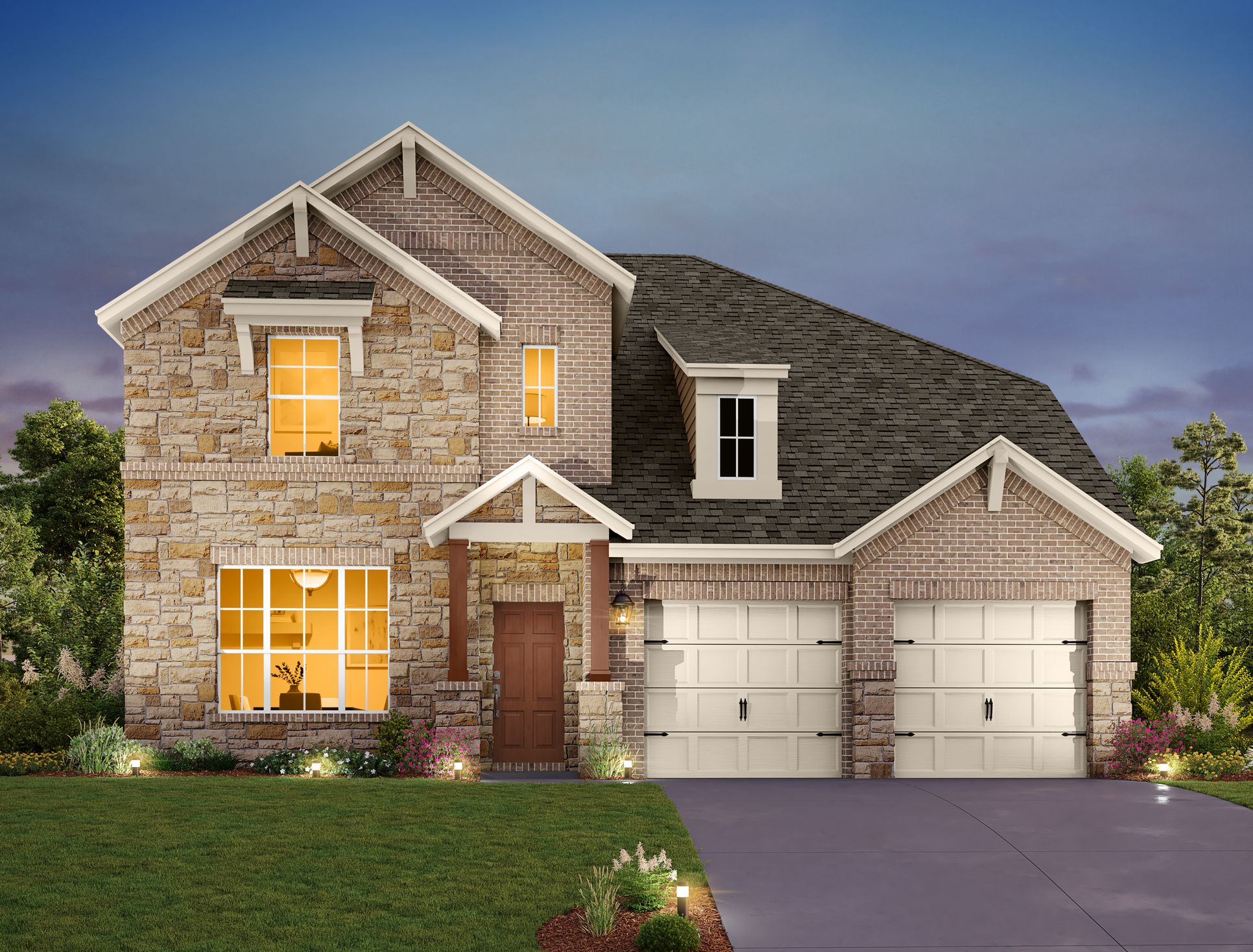 Exterior:Berry Creek Highlands - Westlake Elevation Image 1