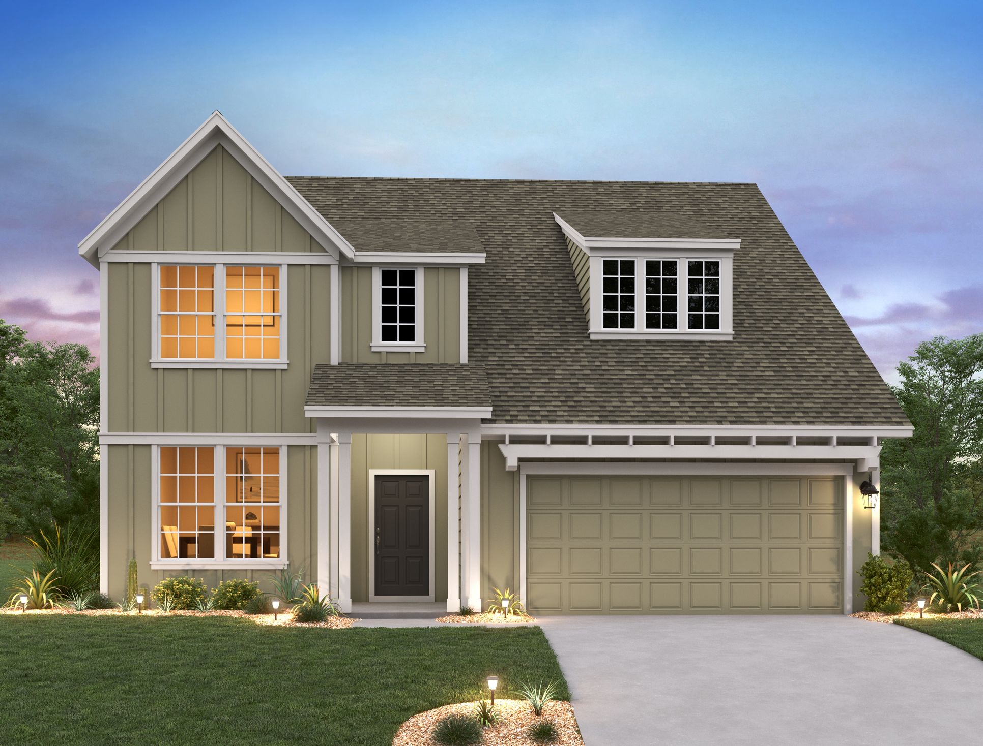 Exterior:Provence - Thornton Elevation Image 1