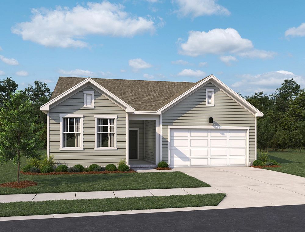 Exterior:Cedars at Cane Ridge | 55+ Active Adult - Darlington II Elevation Image 1