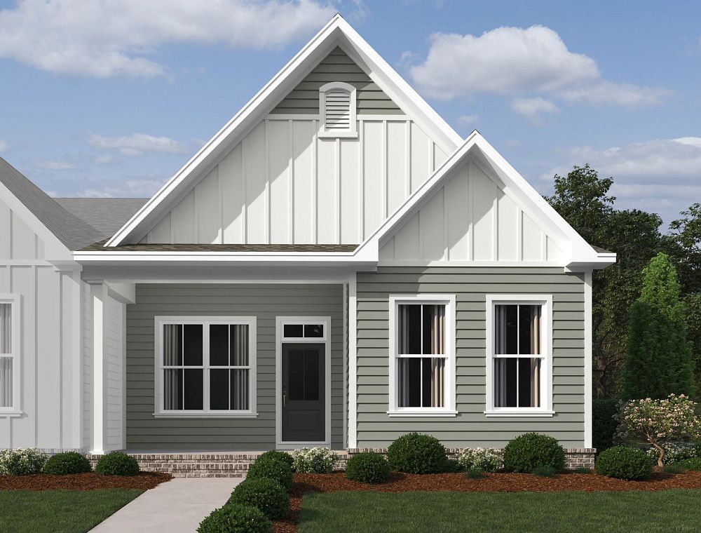Exterior:Stewart's Glen | 55+ Community - Sassafras Elevation Image 1