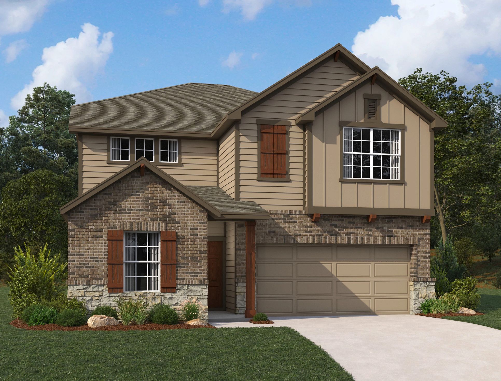 Interior:Front Elevation Rendering