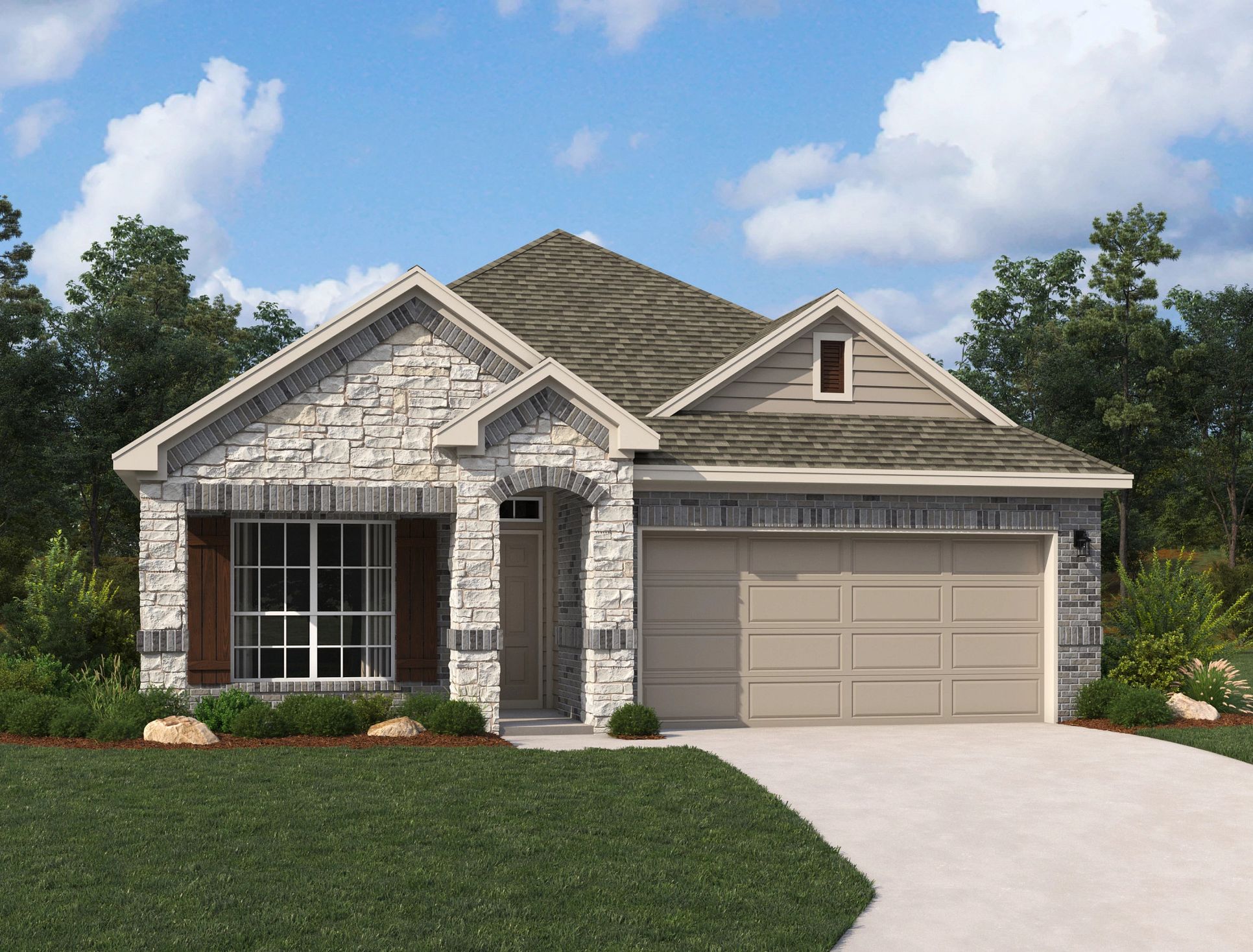 Interior:Front Elevation Rendering