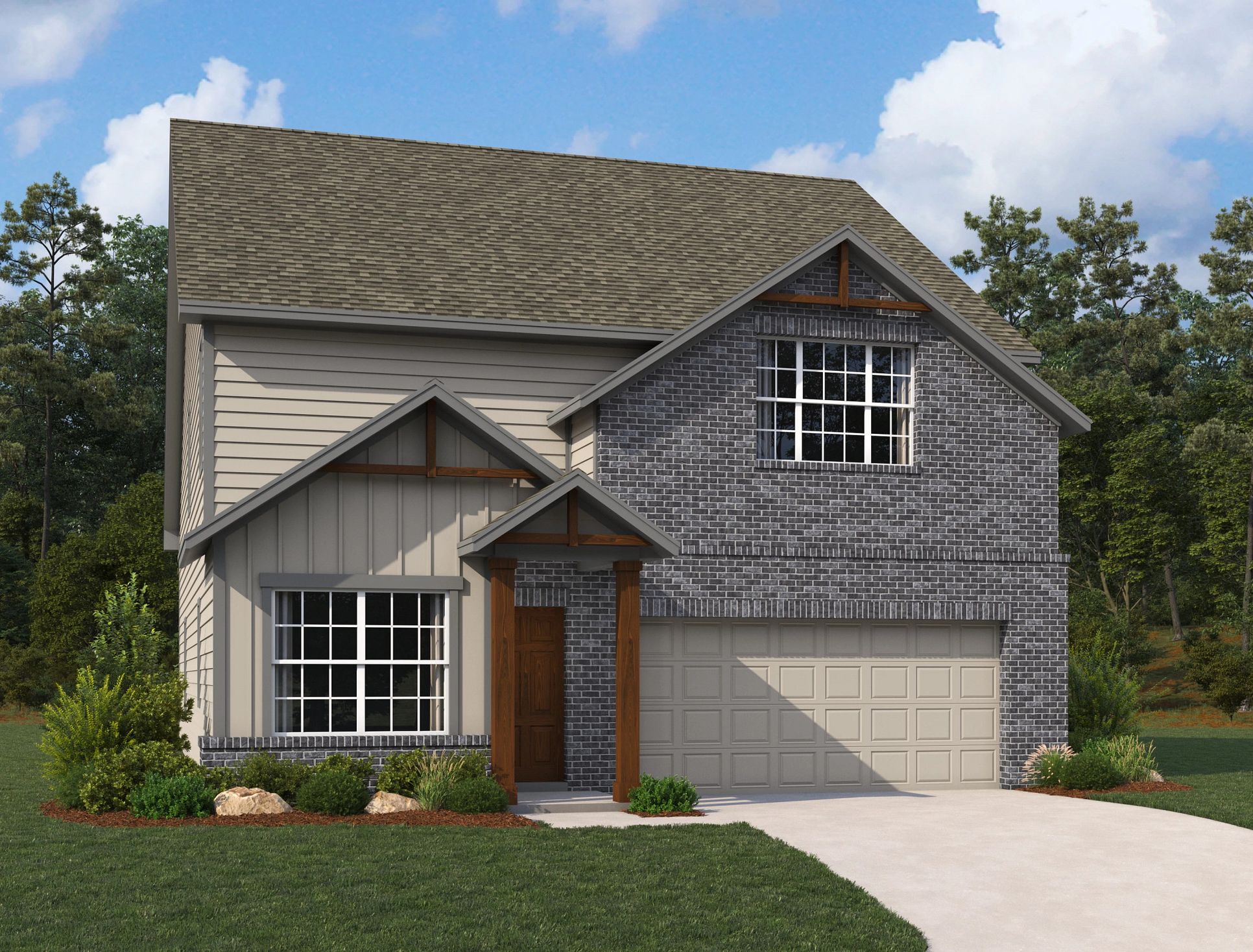 Interior:Front Elevation Rendering