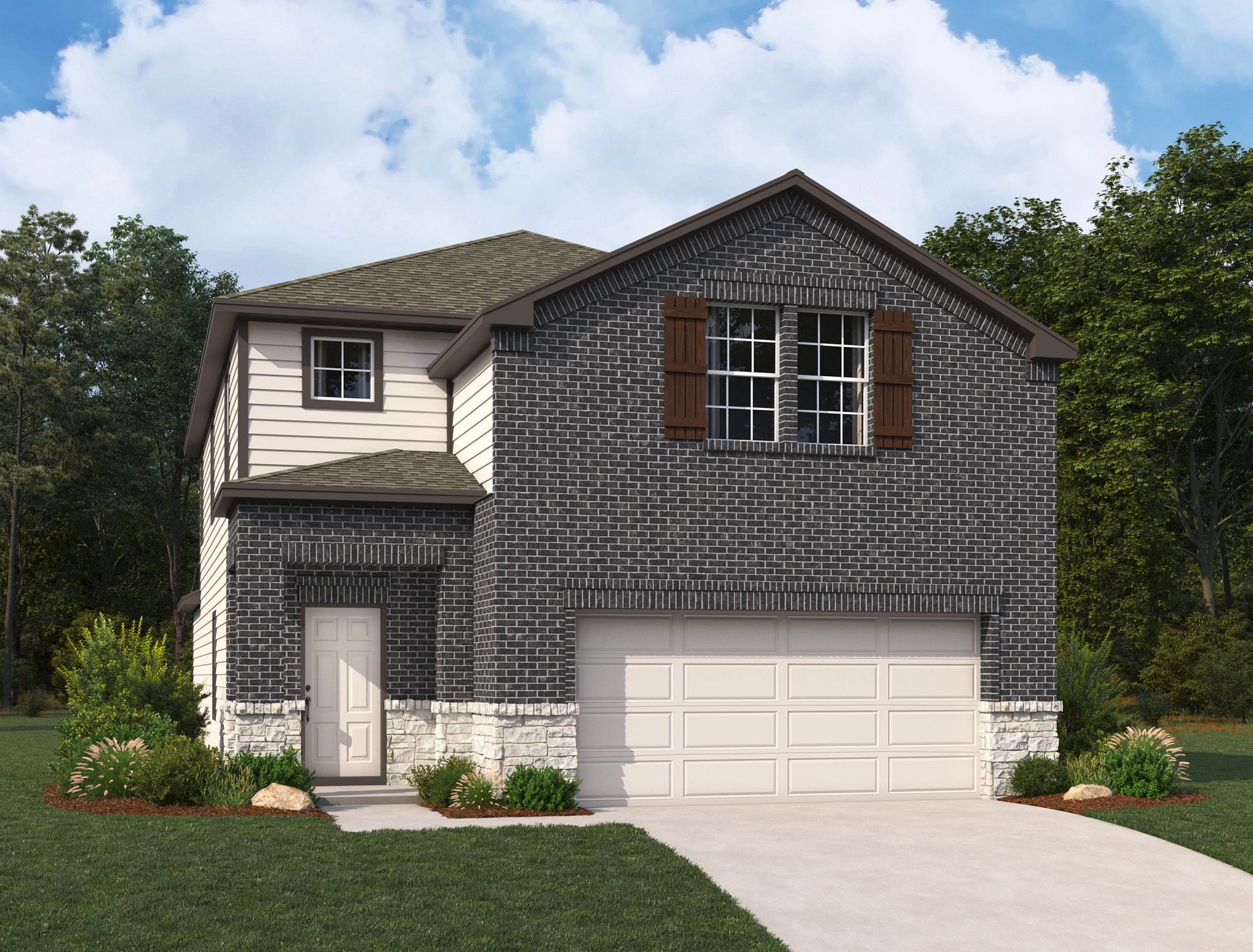 Exterior:Front Elevation Rendering