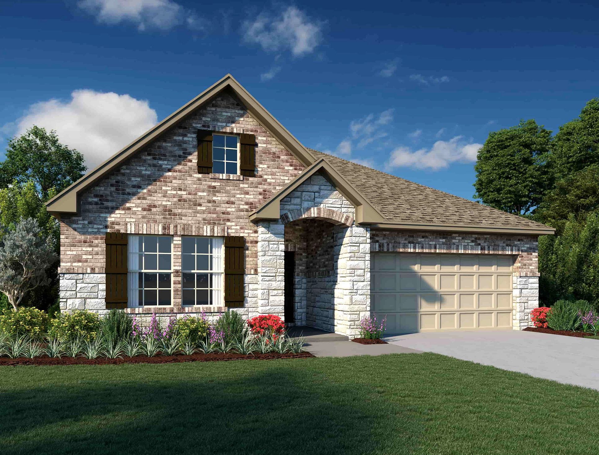 Exterior:Front Elevation Rendering