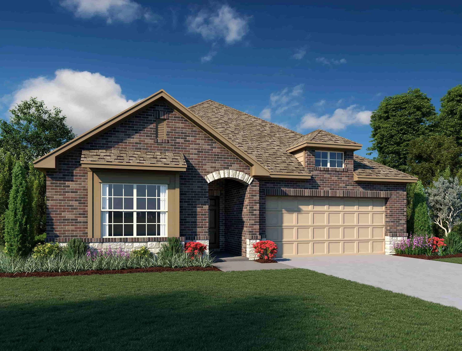 Interior:Front Elevation Rendering