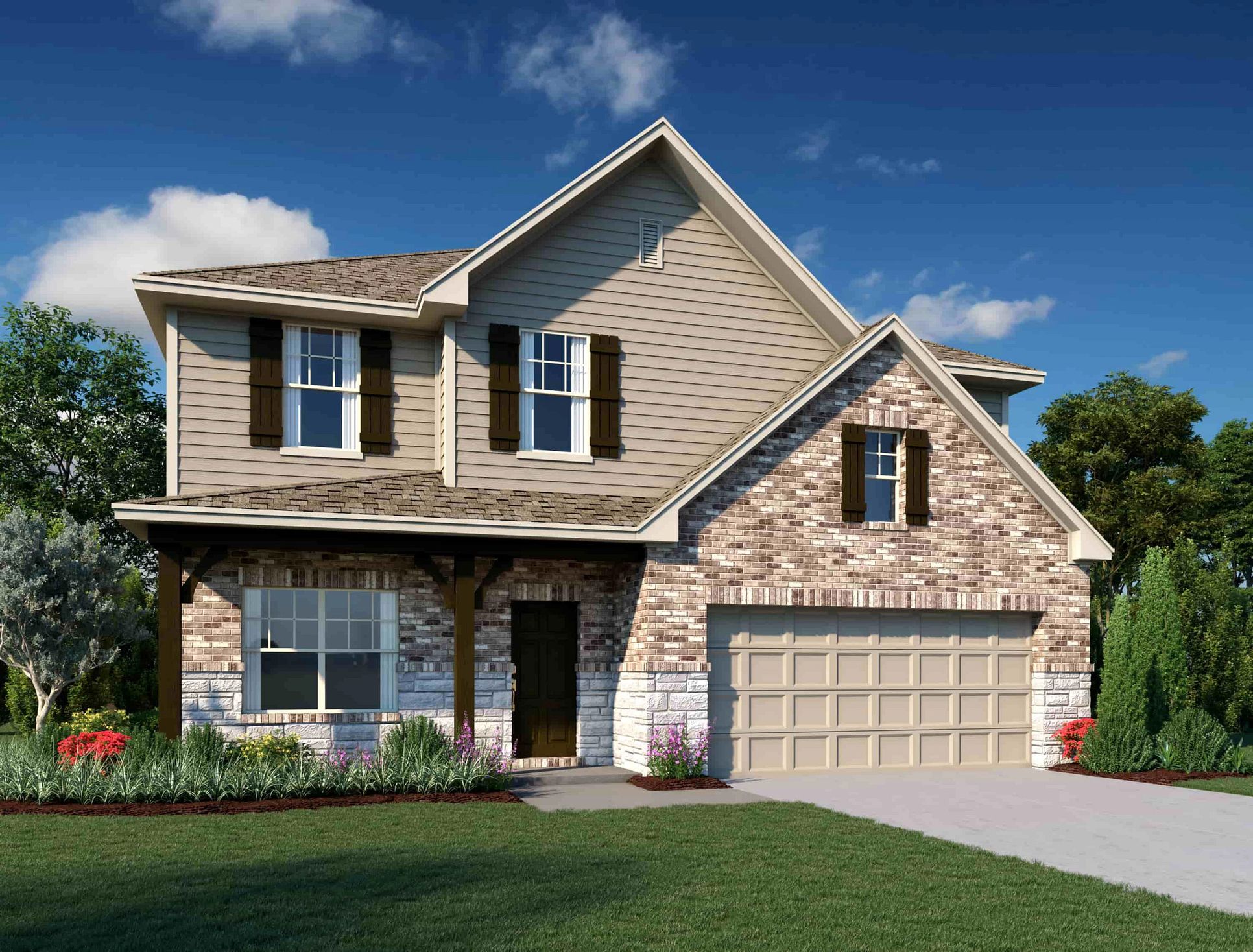 Interior:Front Elevation Rendering