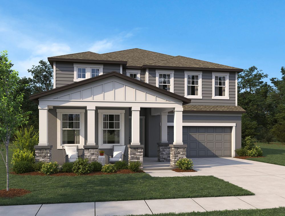 Exterior:Oakfield Trails - Duval Elevation Image 1