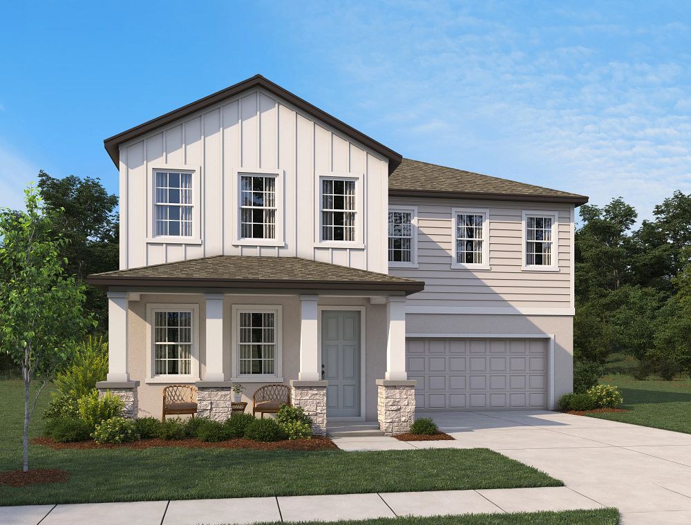 Exterior:Oakfield Trails - Griffin Elevation Image 1
